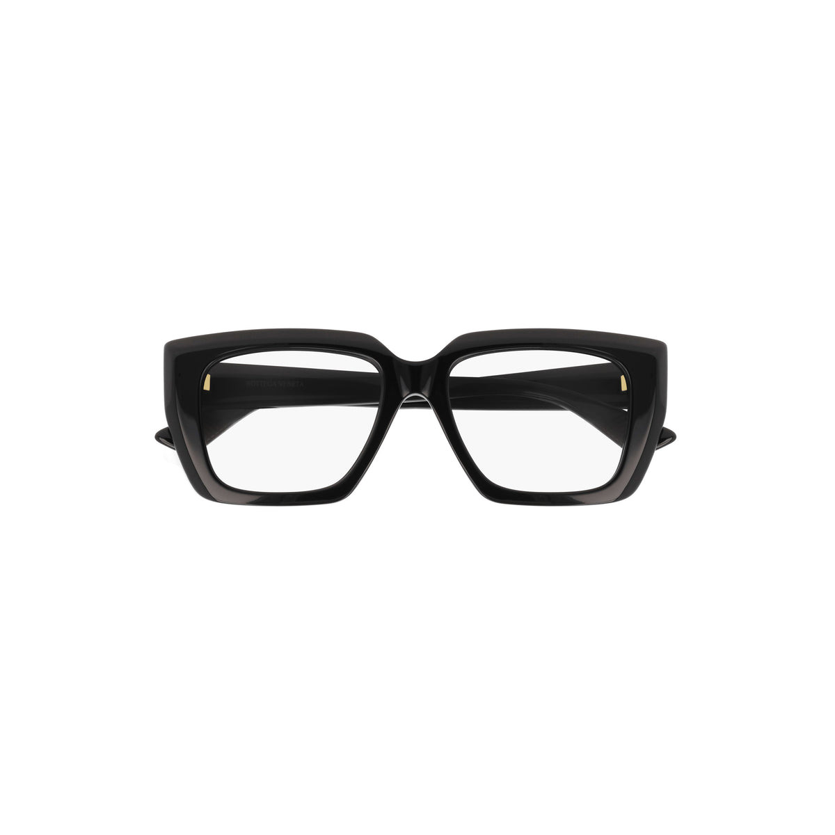 CLASSIC ACETATE SQUARE EYEGLASSES (BLACK) - 2