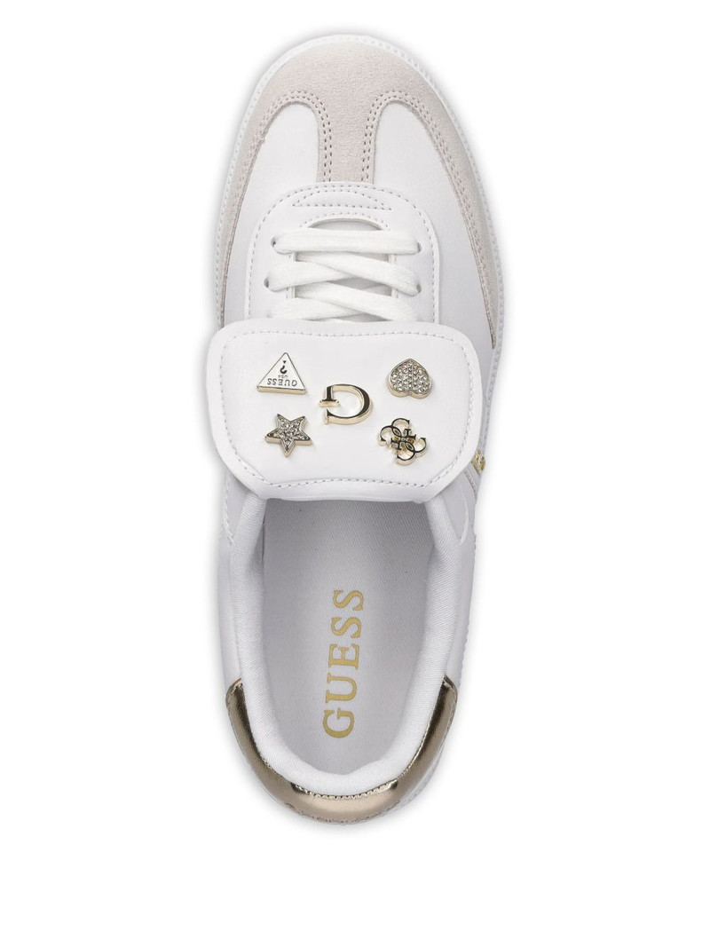 logo-embellished sneakers 4