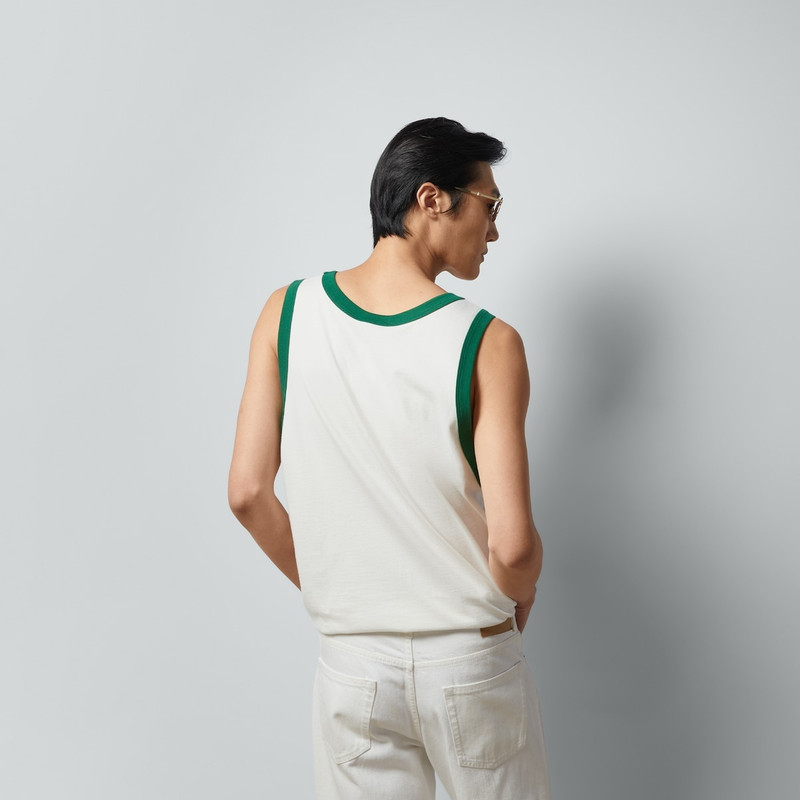 Cotton jersey tank top 6