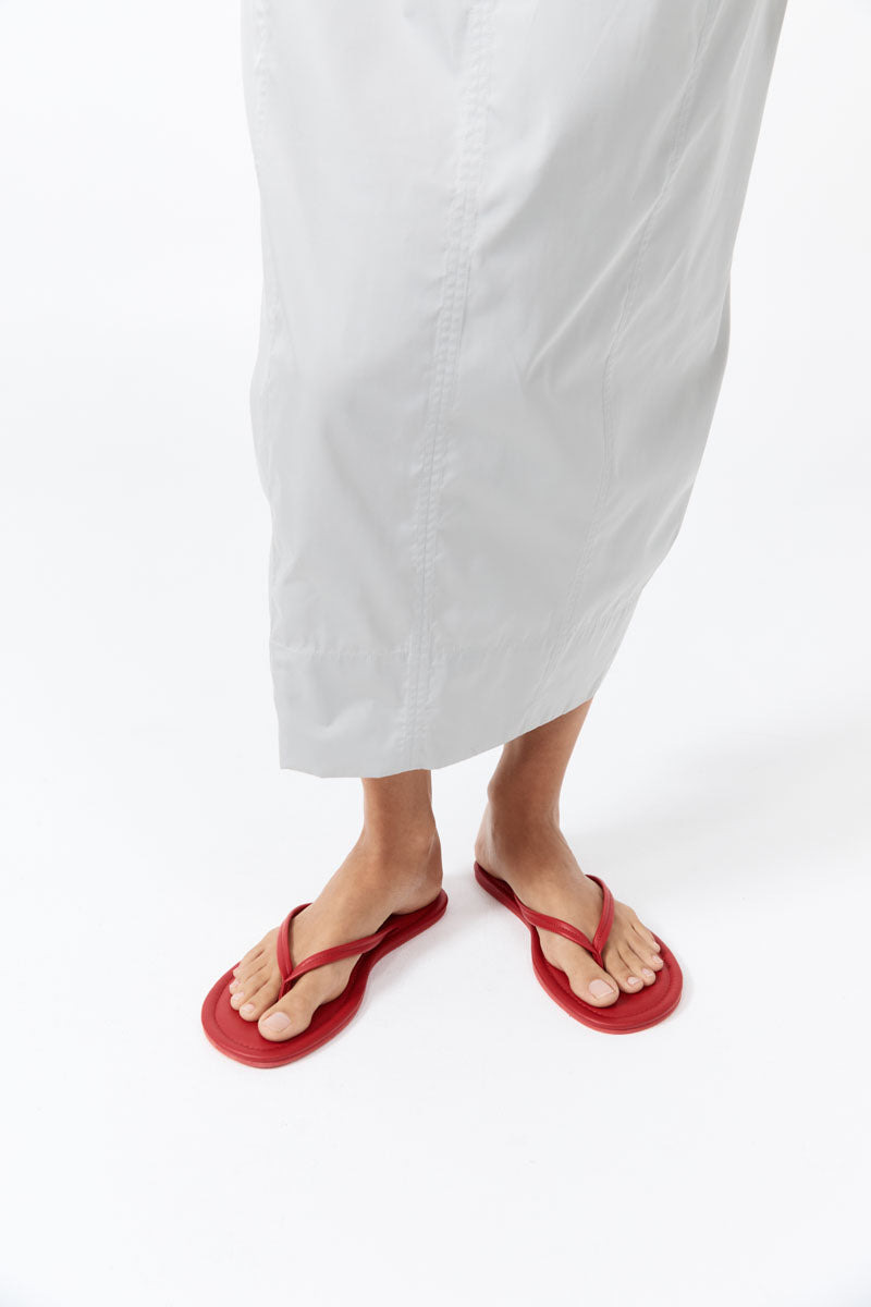 Thong Detail Slide - Rosso - 4