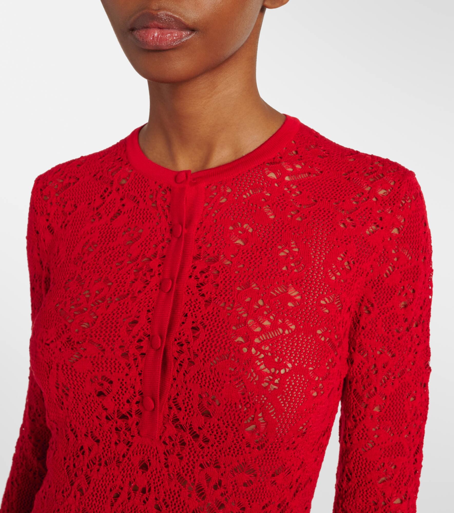 Ithaca open-knit wool and silk Henley shirt - 4