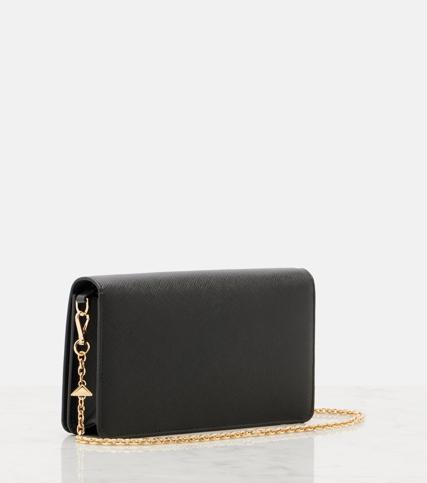 Saffiano Mini leather shoulder bag - 4