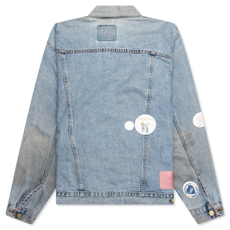 *Better With Age CAMPAIGN DENIM JACKET - INDIGO outlook