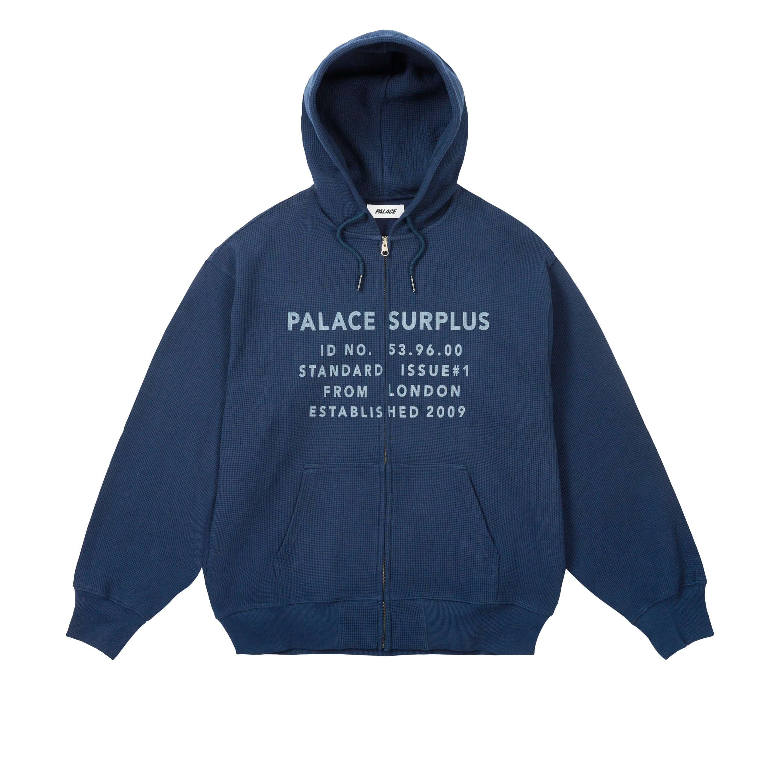 トップス PALACE NEIGHBORHOOD SKULL ZIP HOOD NAVY Palace x Neighborhood Skull Zip Hood Navy Men's - FW25 - US