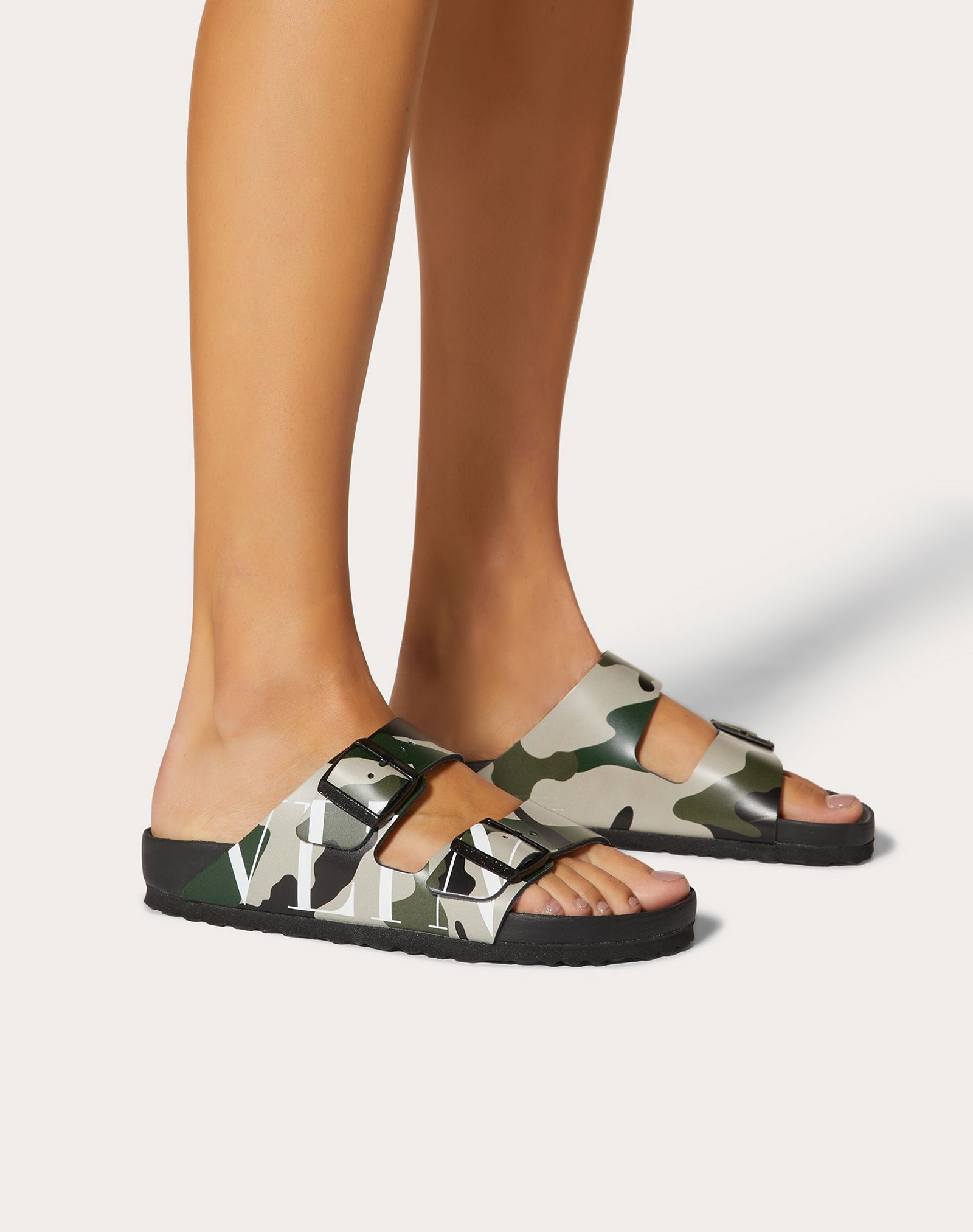 VLTN camouflage slide sandal designed in collaboration with Birkenstock - 6