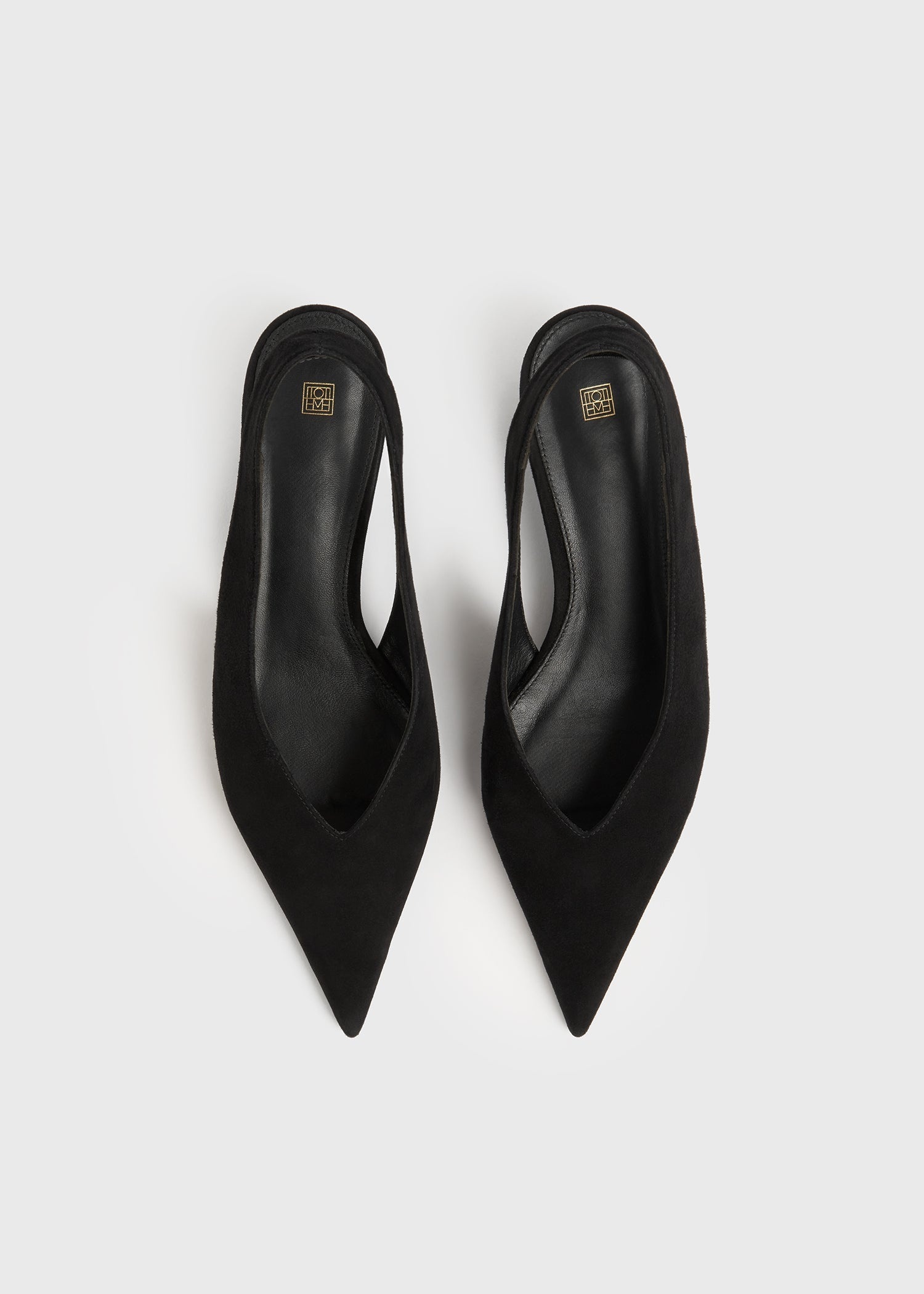 The Suede Wedge-Heel Slingback black - 5