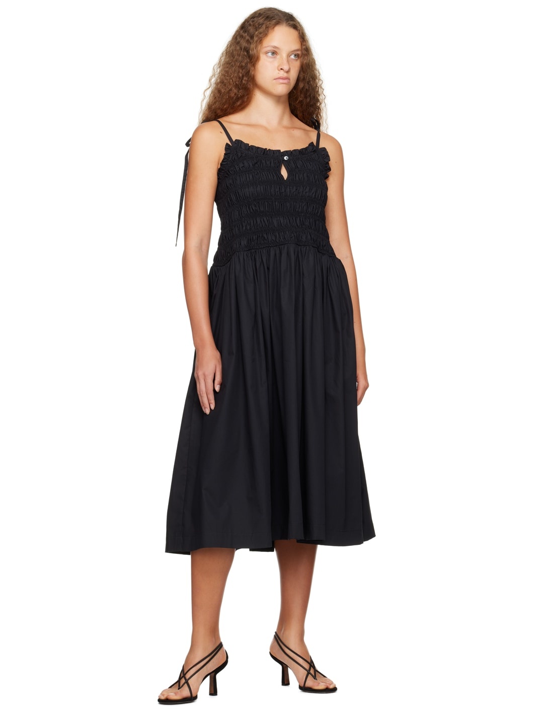 Black Kanteen Midi Dress - 4