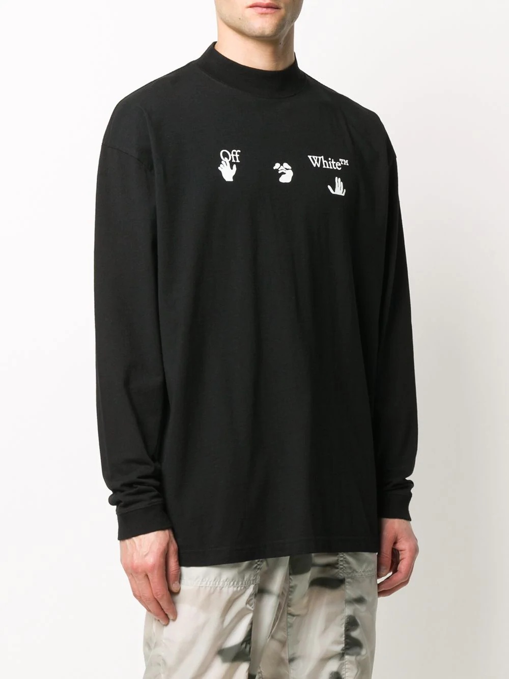 logo printed oversized T-shirt - 3