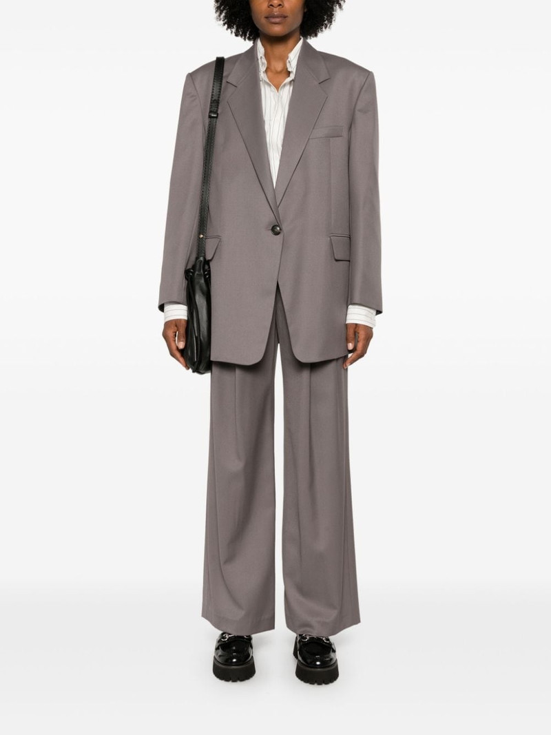 LOW CLASSIC single-breasted blazer outlook