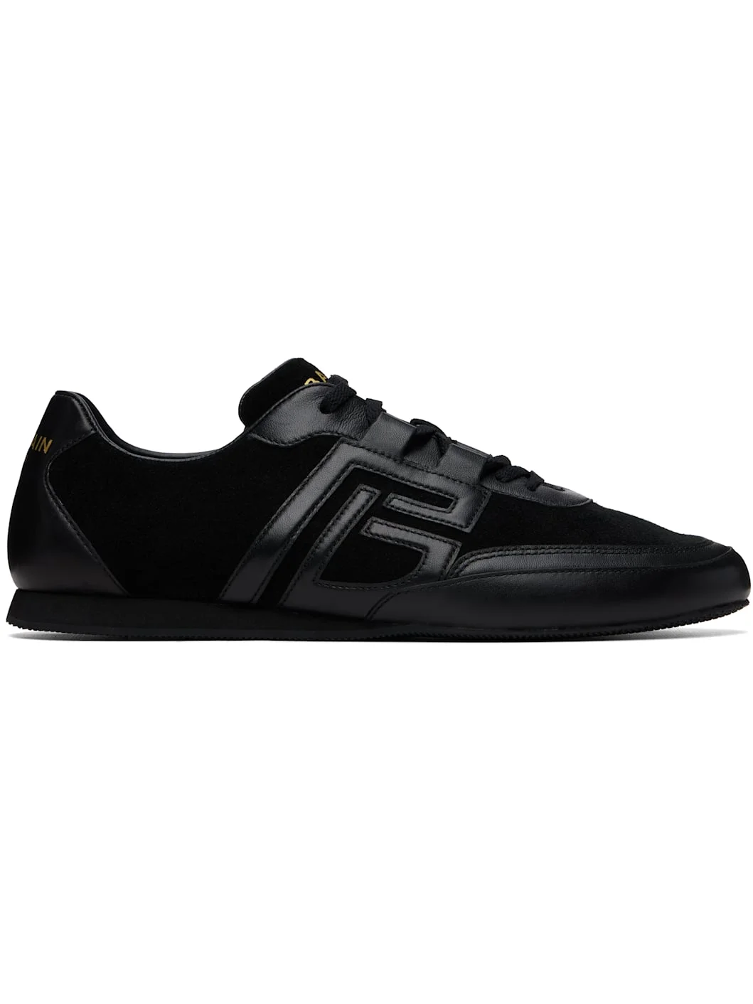 Black Calfskin Sneakers - 1