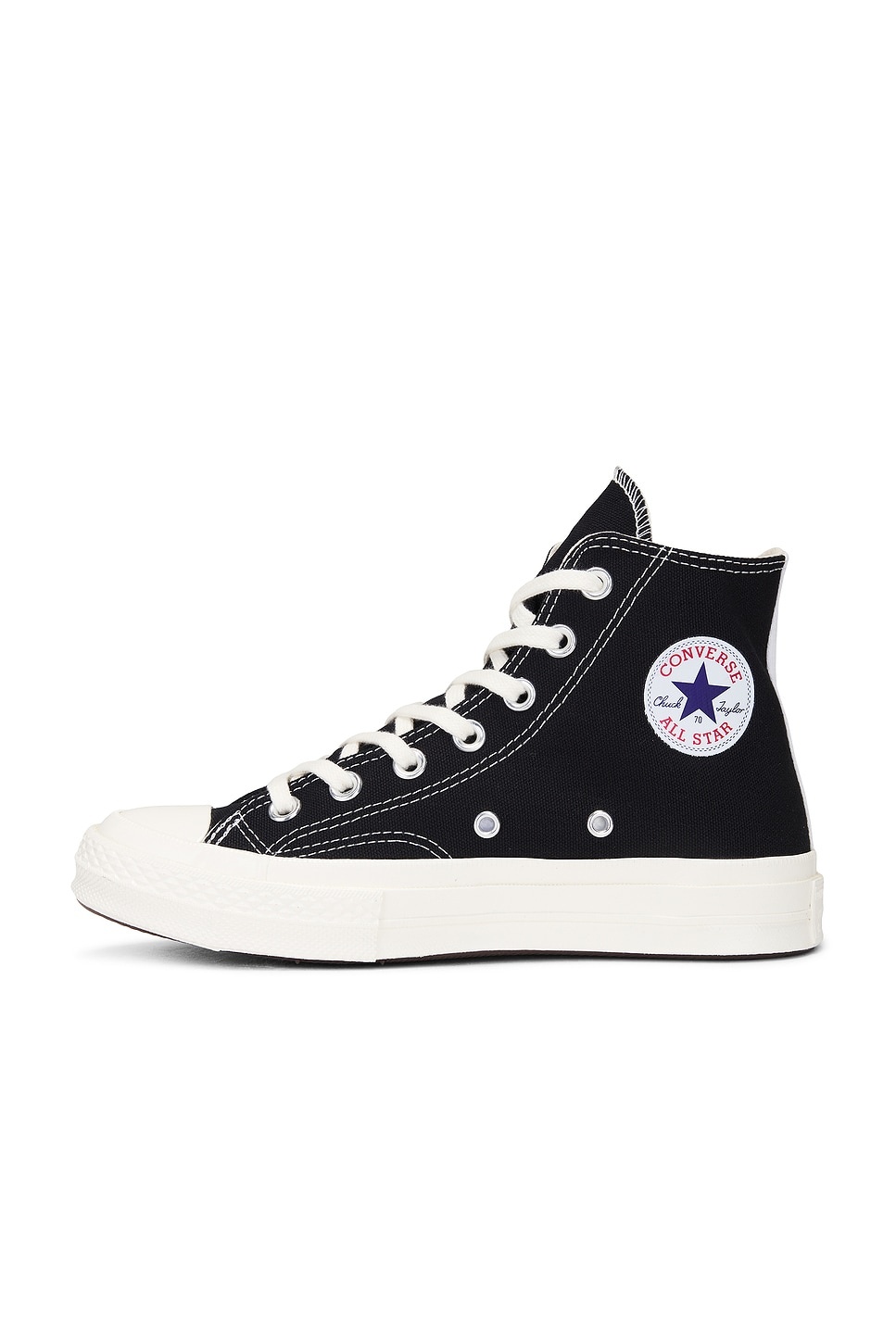 Small Red Heart High Top Sneaker - 5