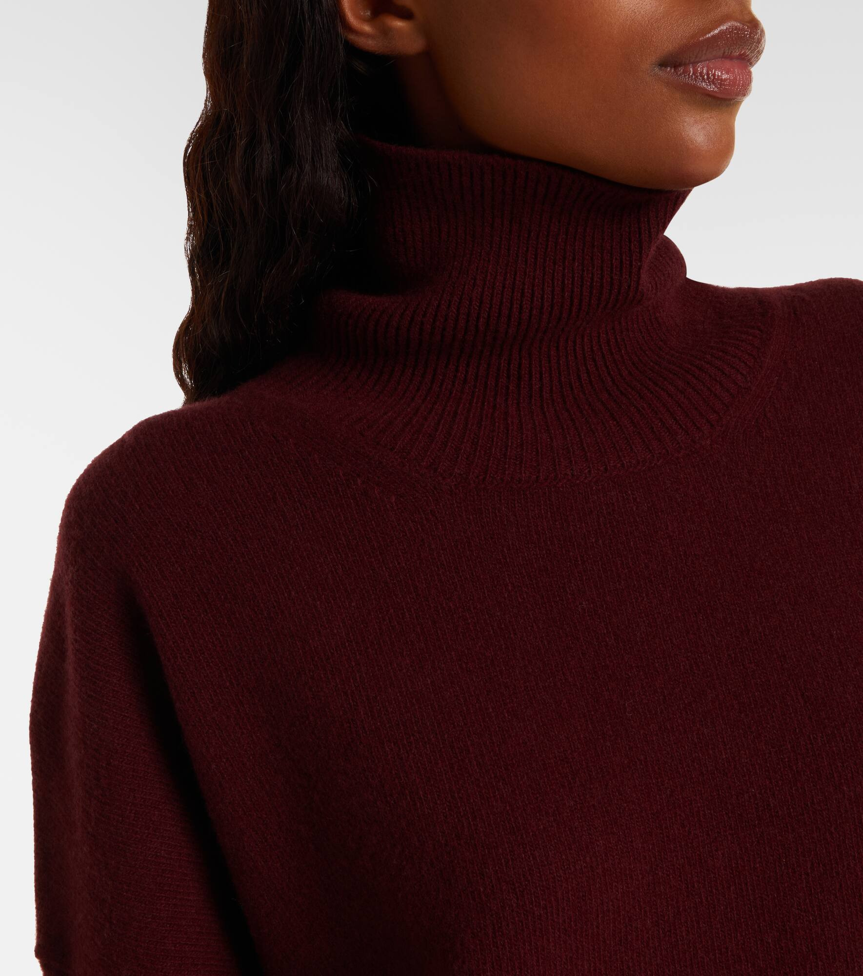 Turtleneck wool-blend sweater - 4
