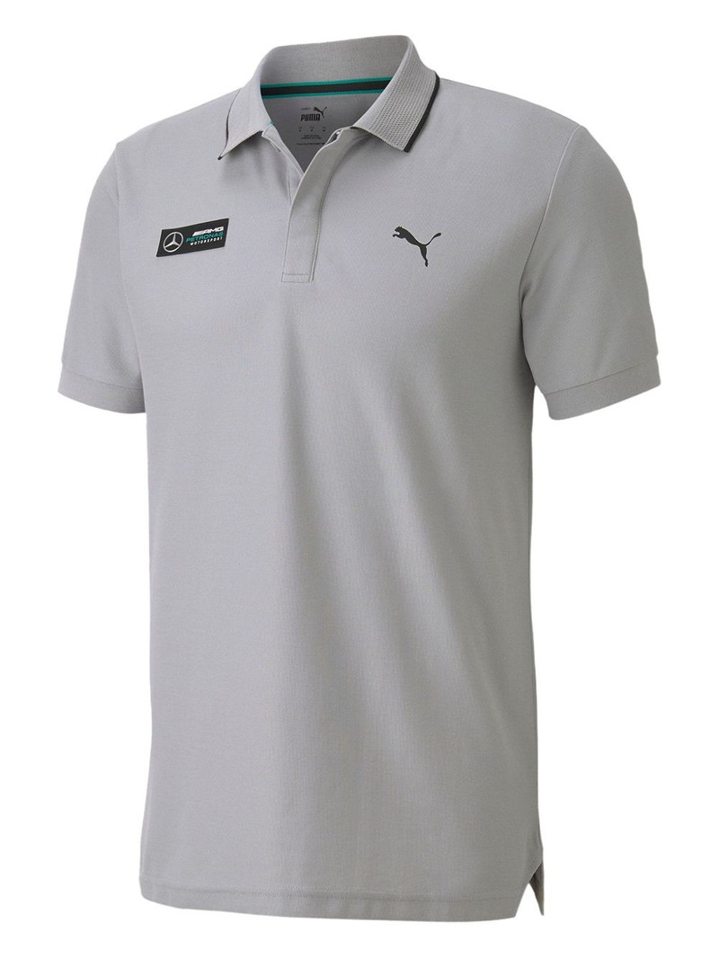 x Mercedes AMG logo-print polo shirt 1