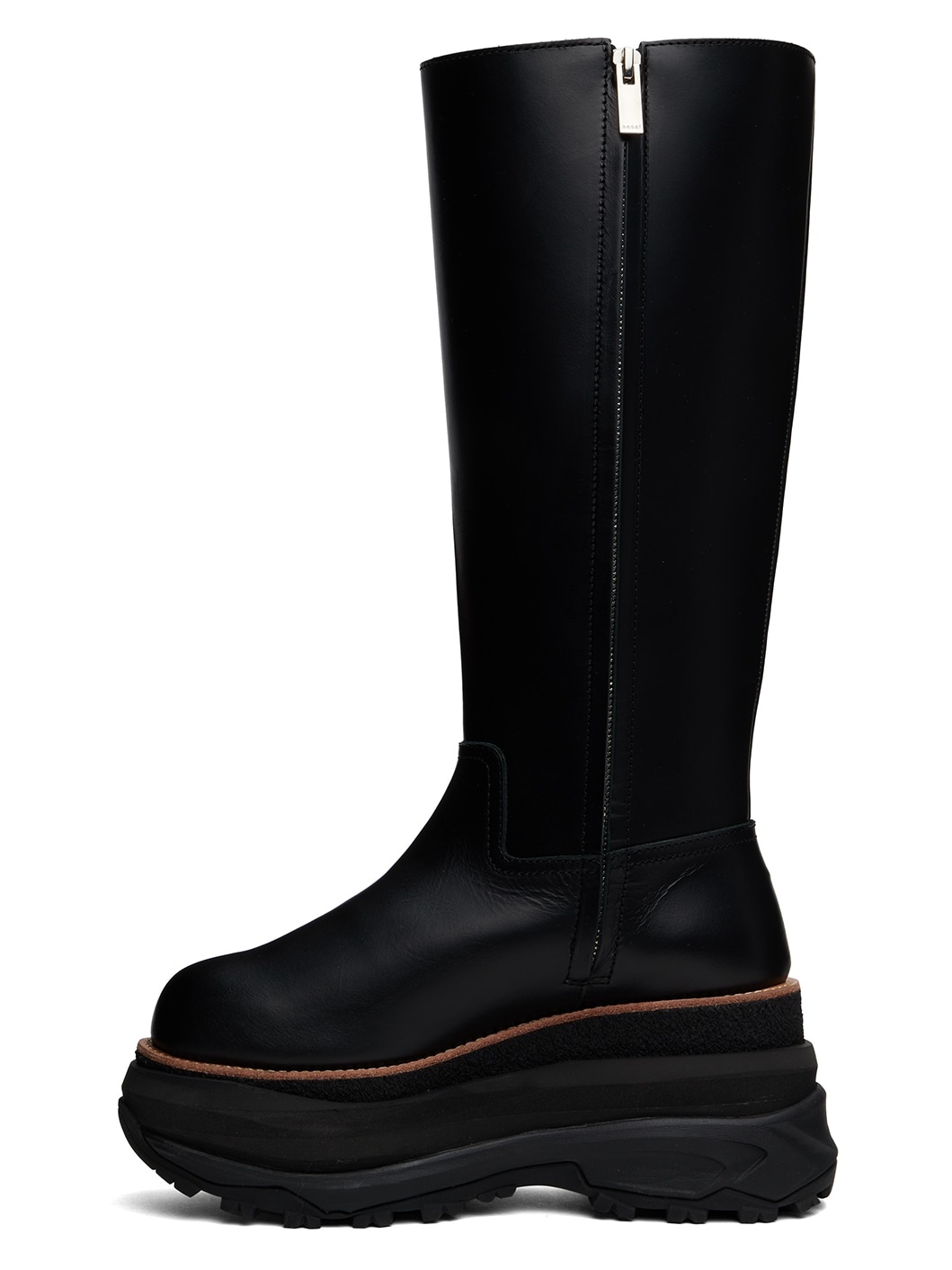 Black Long Tall Boots - 3