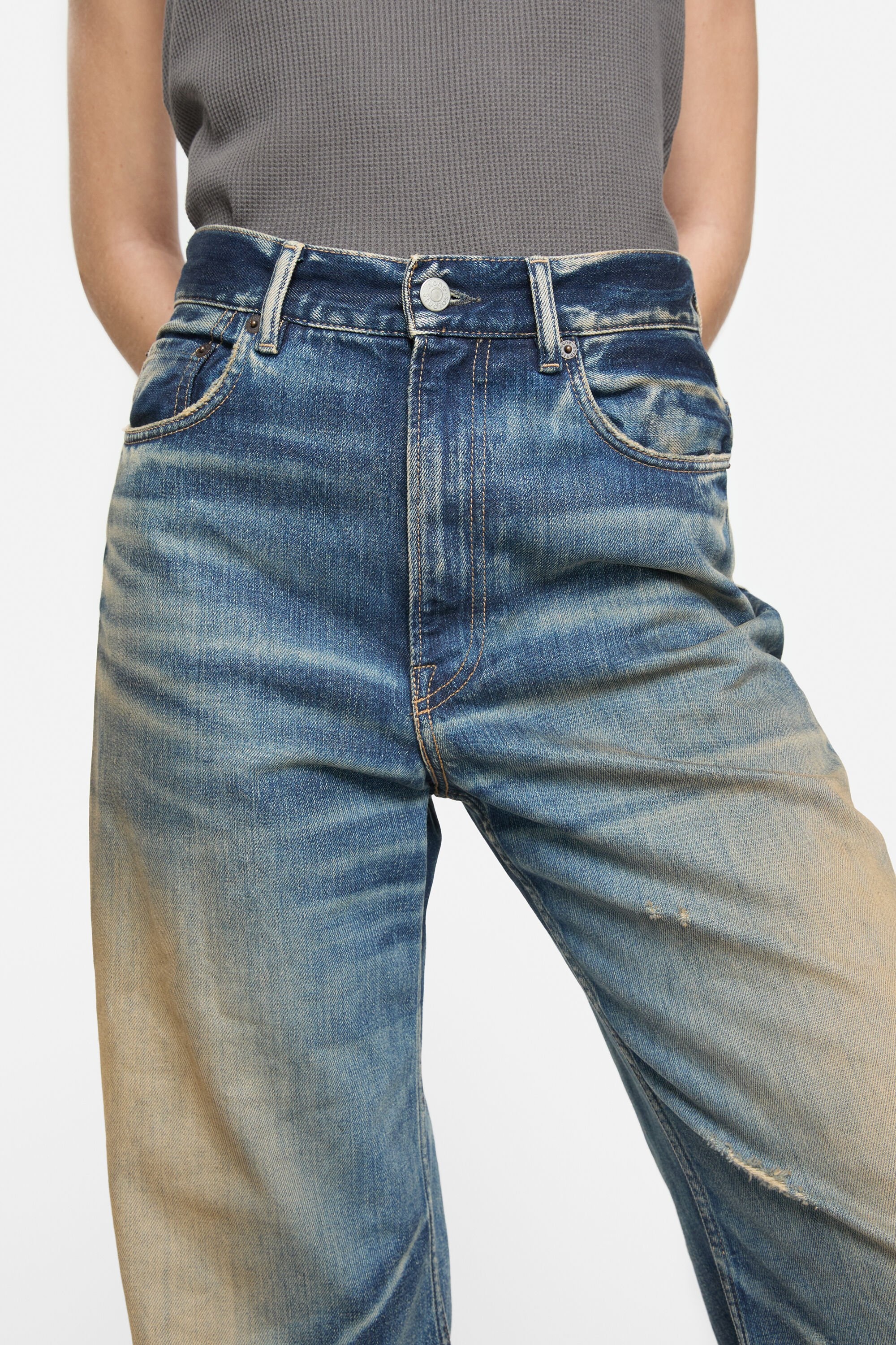 Relaxed fit jeans - 2022F - Dark Blue - 6