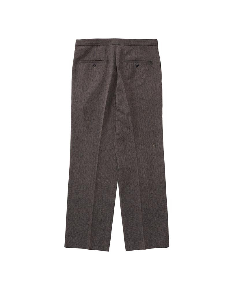 WIDE SLACKS SANTOME CHARCOAL - 2