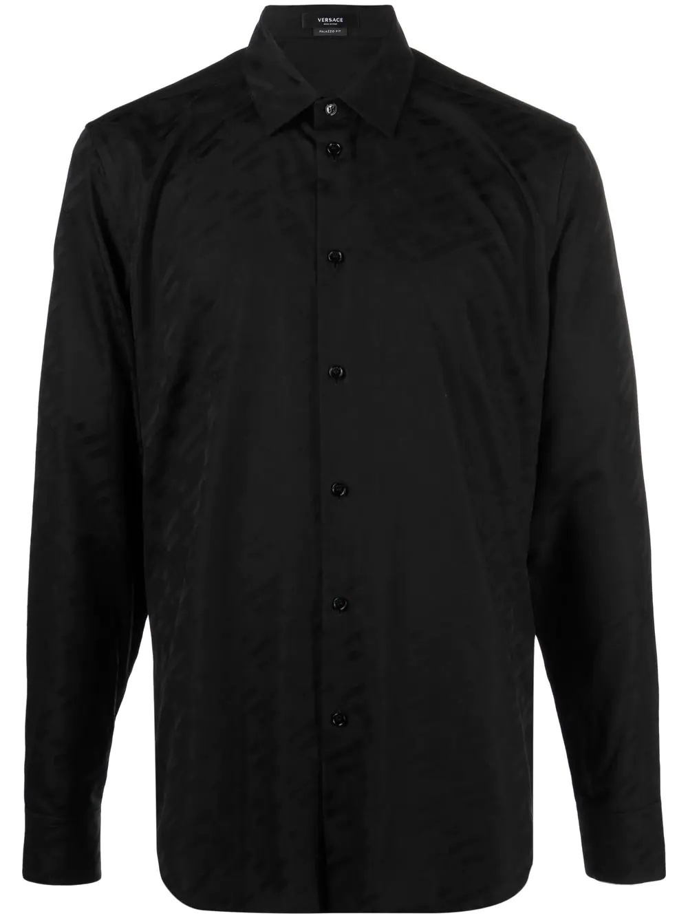 La Greca logo-jacquard shirt - 1