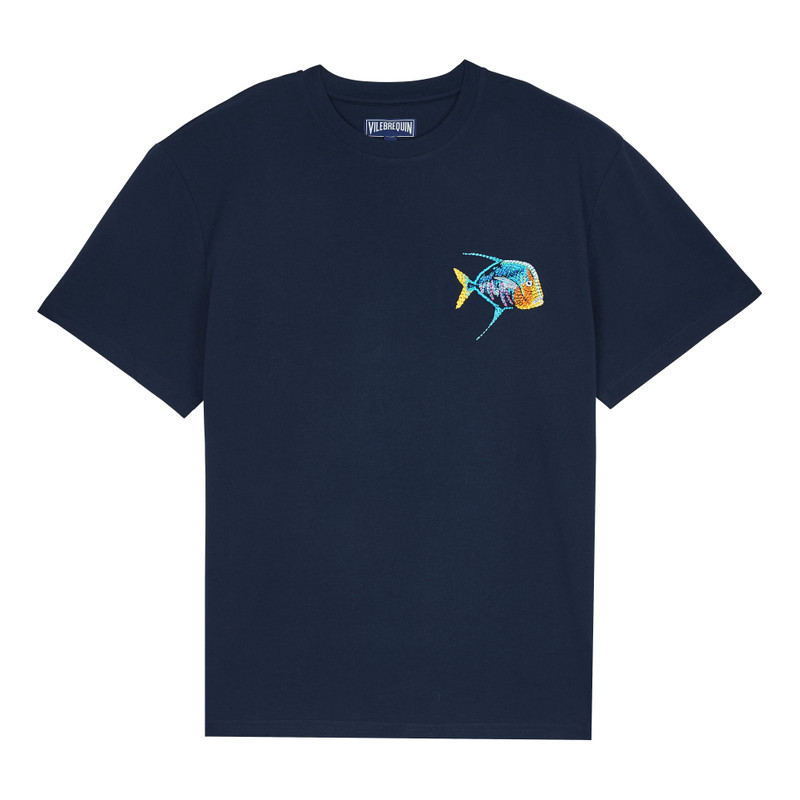 Men Organic Cotton T-shirt Piranhas 1