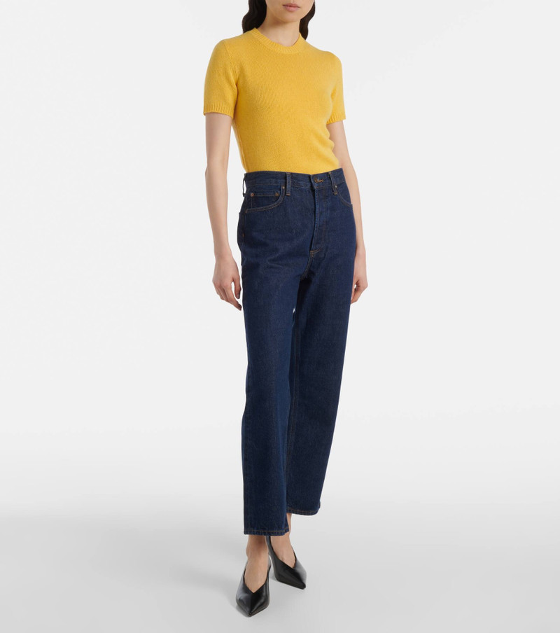 '90s Pinch Waist high-rise straight jeans 7