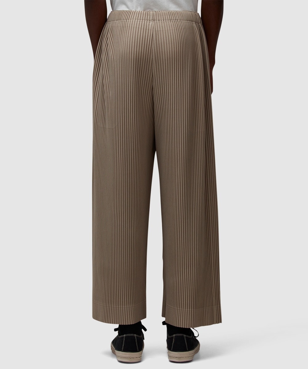 Pleats straight leg pant - 3