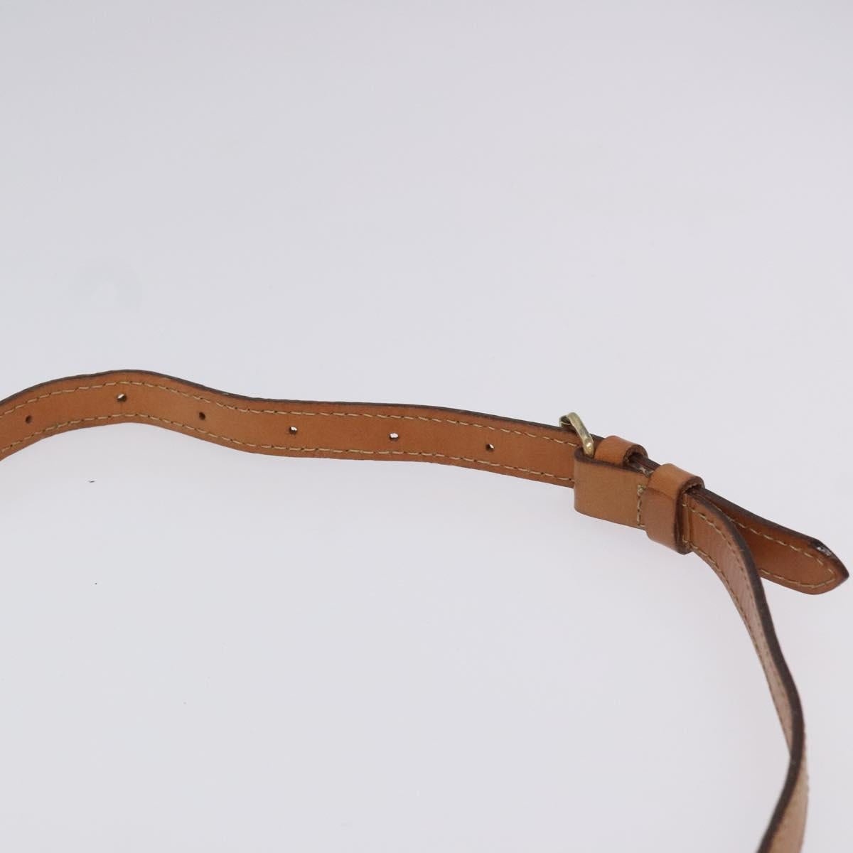 CELINE Macadam Canvas Shoulder Bag Pvc Leather Brown - 14
