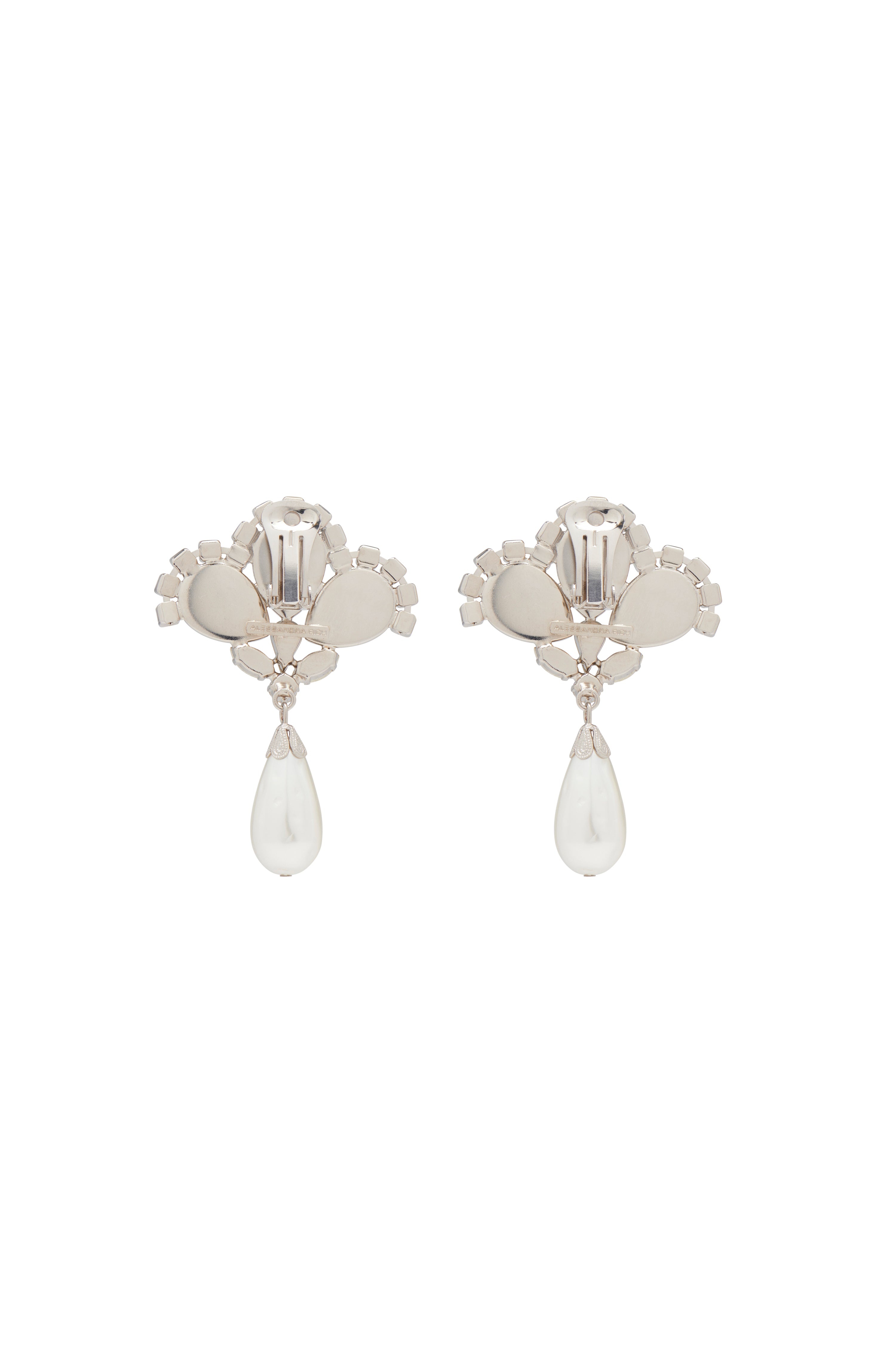 PEARL EARRINGS WITH PENDANT - 2