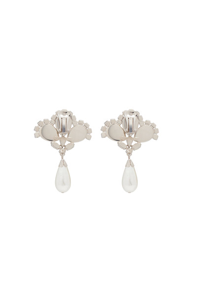 Alessandra Rich PEARL EARRINGS WITH PENDANT outlook