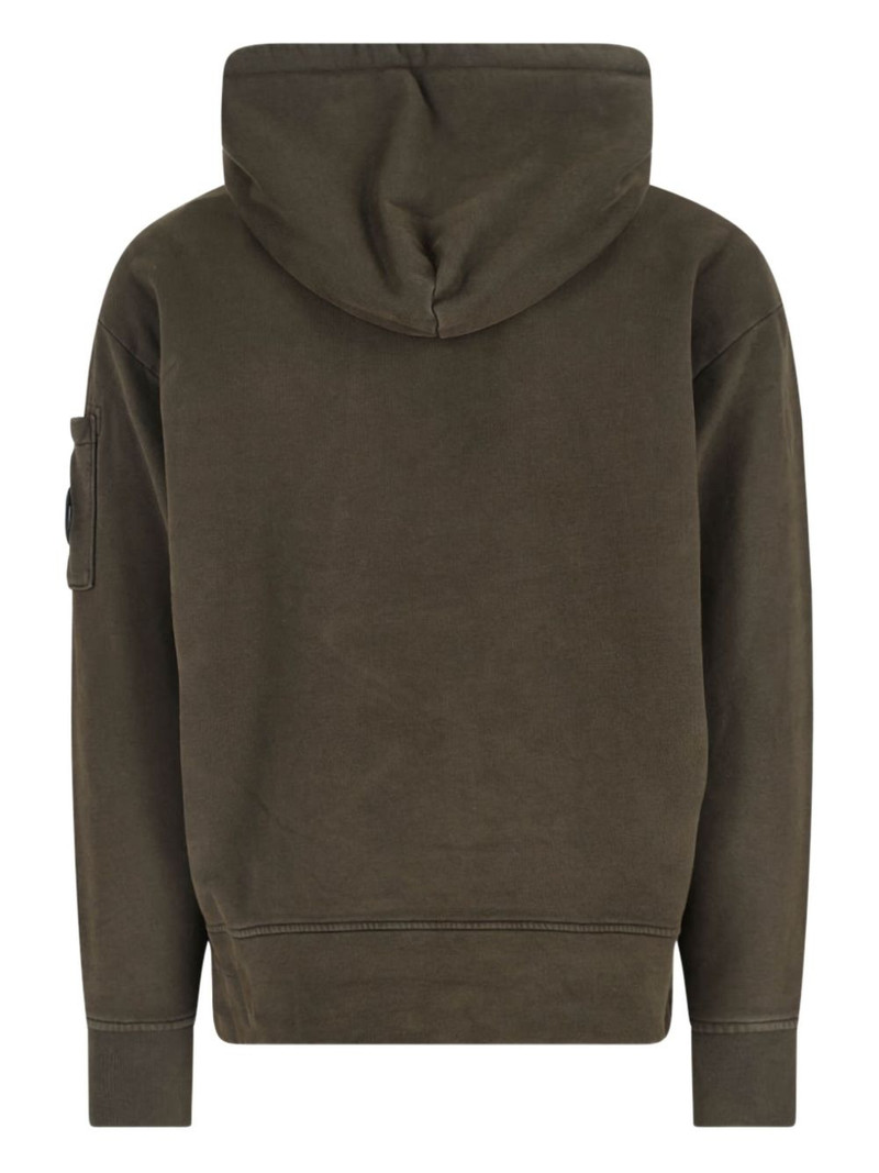 C.P. Company Lens-detail hooded hoodie outlook