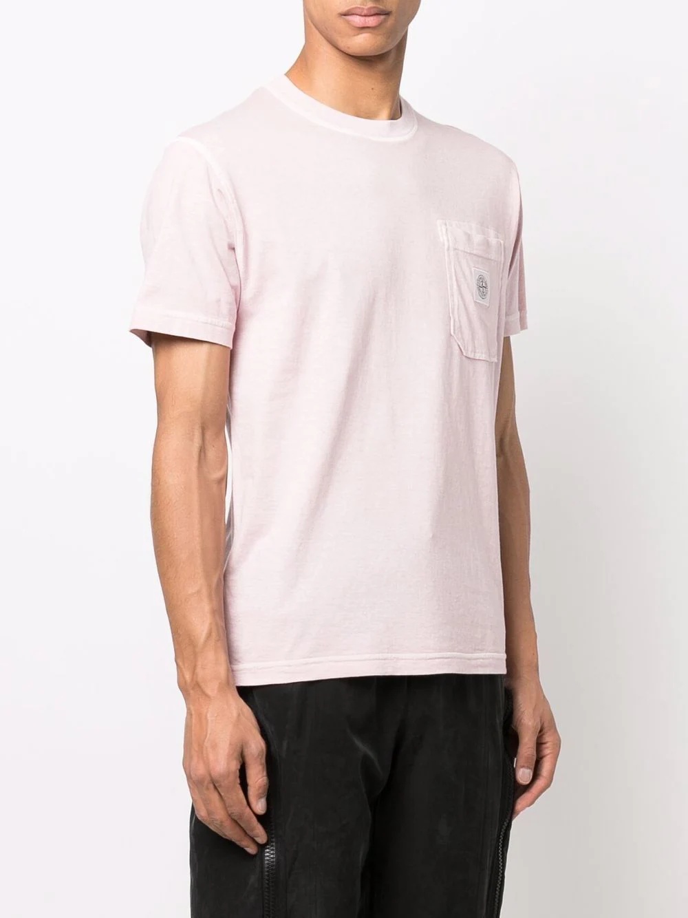 Compass patch round-neck T-shirt - 3