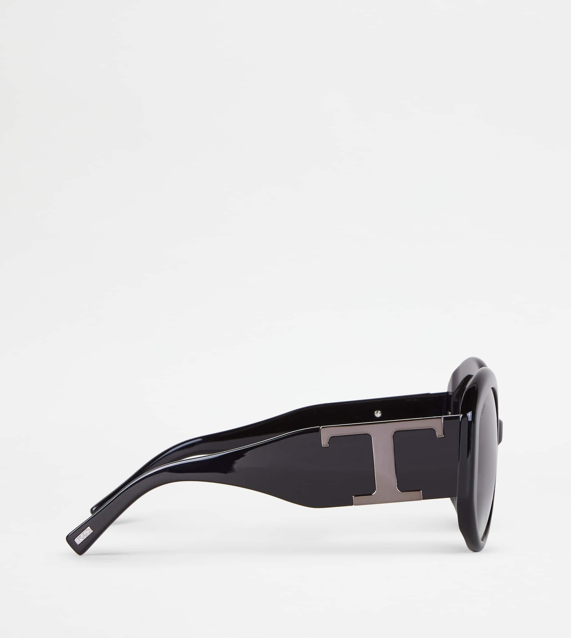 ROUND SUNGLASSES - BLACK - 2