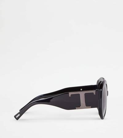 Tod's ROUND SUNGLASSES - BLACK outlook