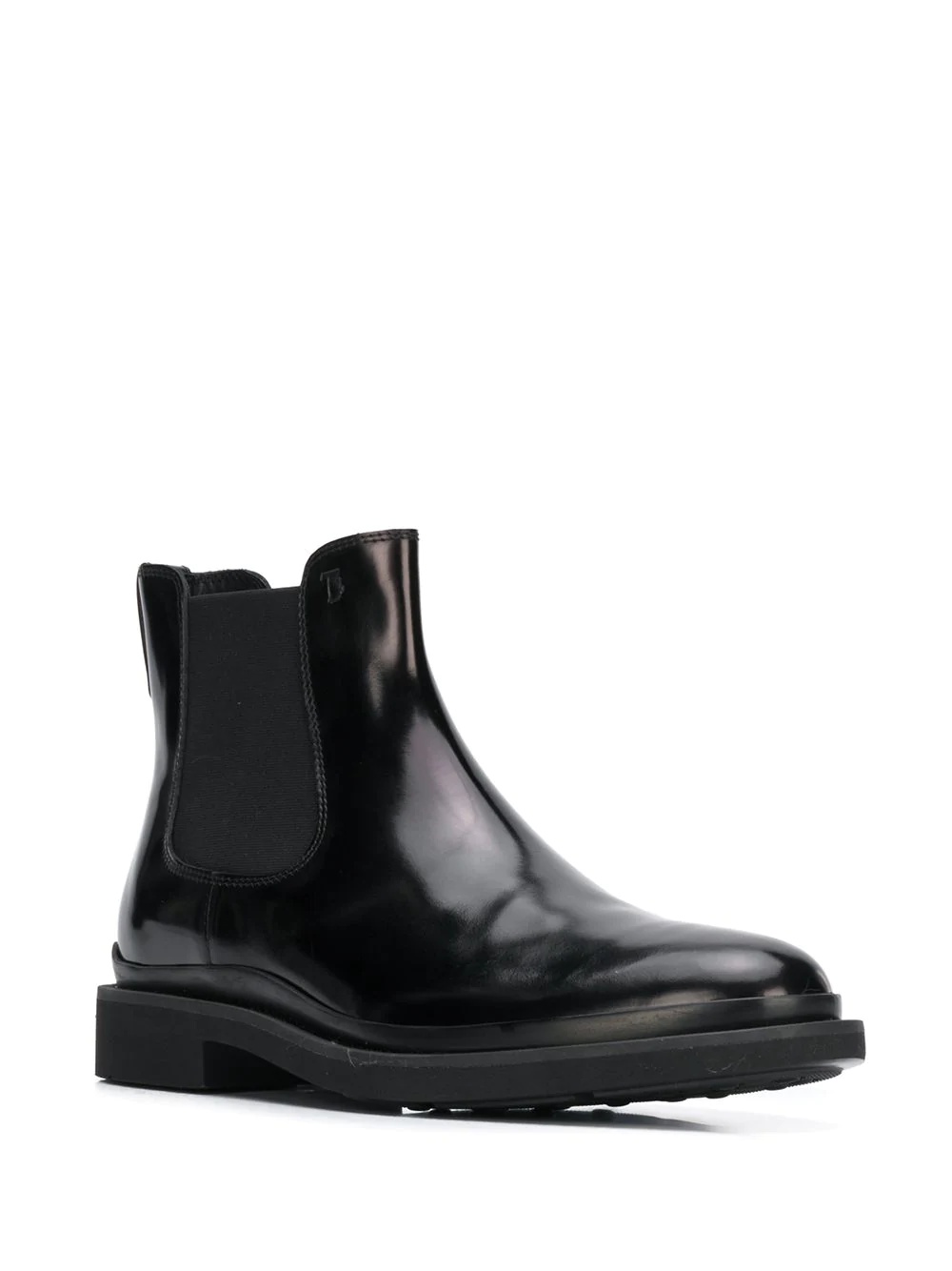 slip-on leather chelsea boots - 2