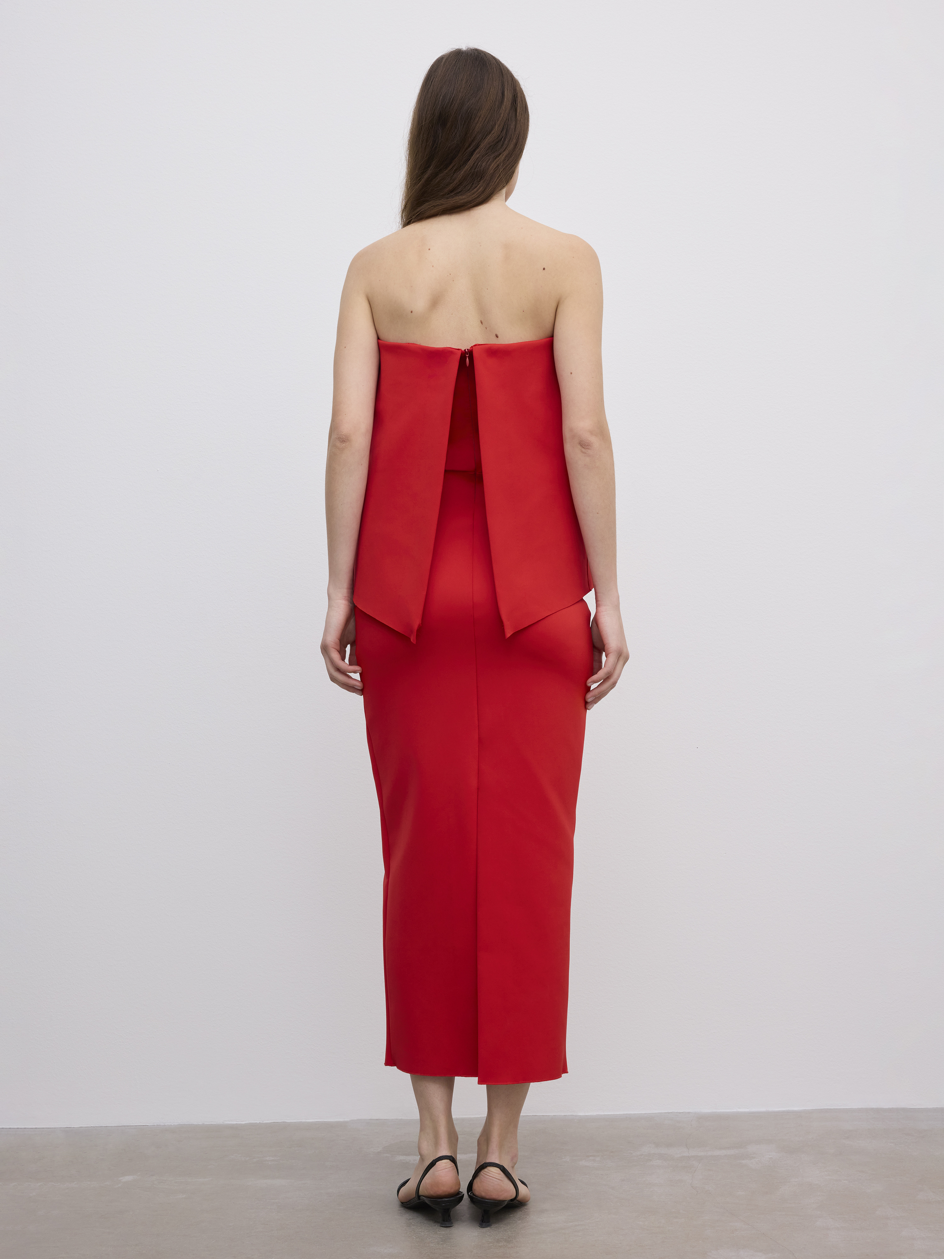 Rouched Tube Dress - 2