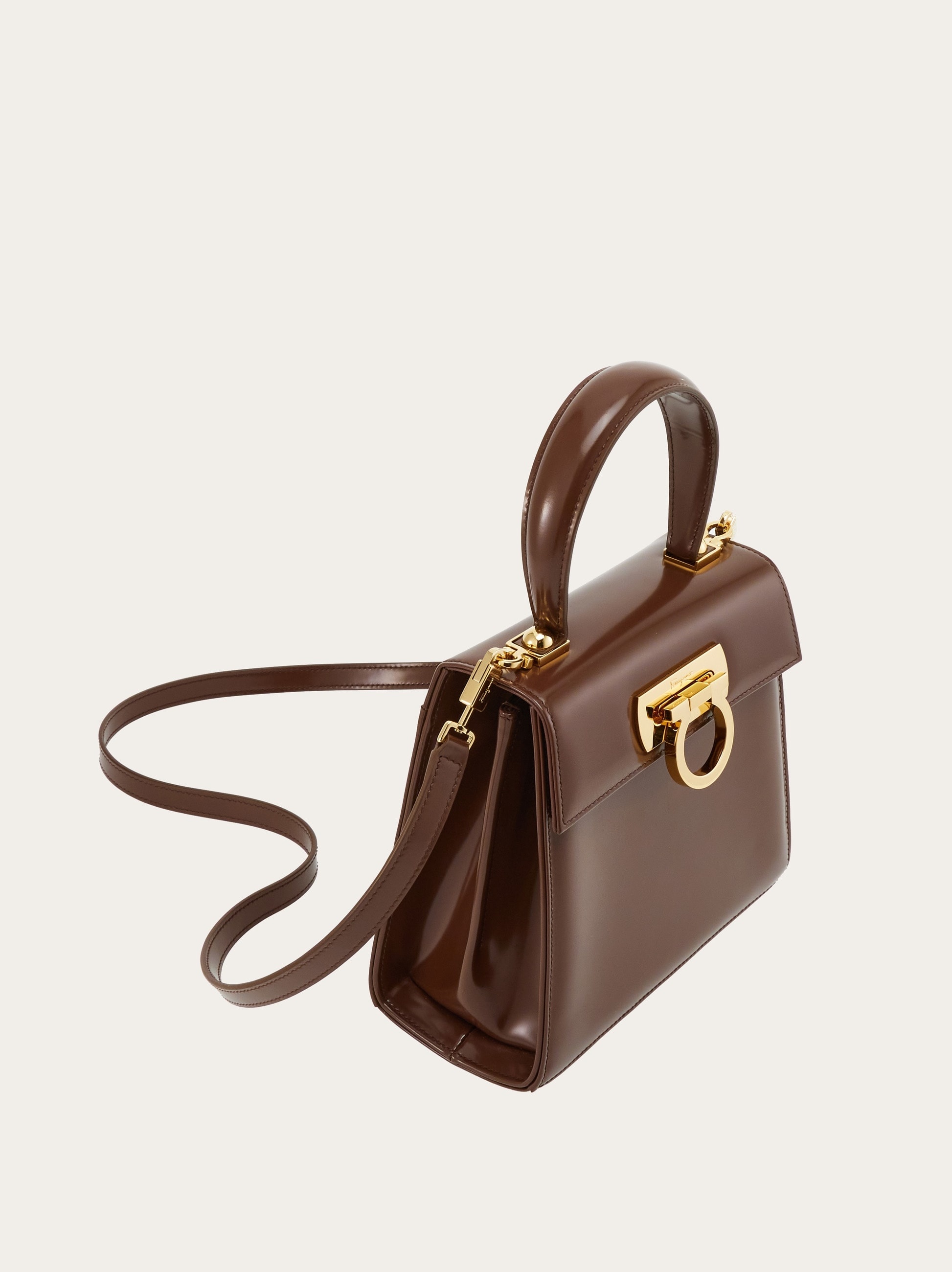 FERRAGAMO Iconic Top Handle (S) | REVERSIBLE