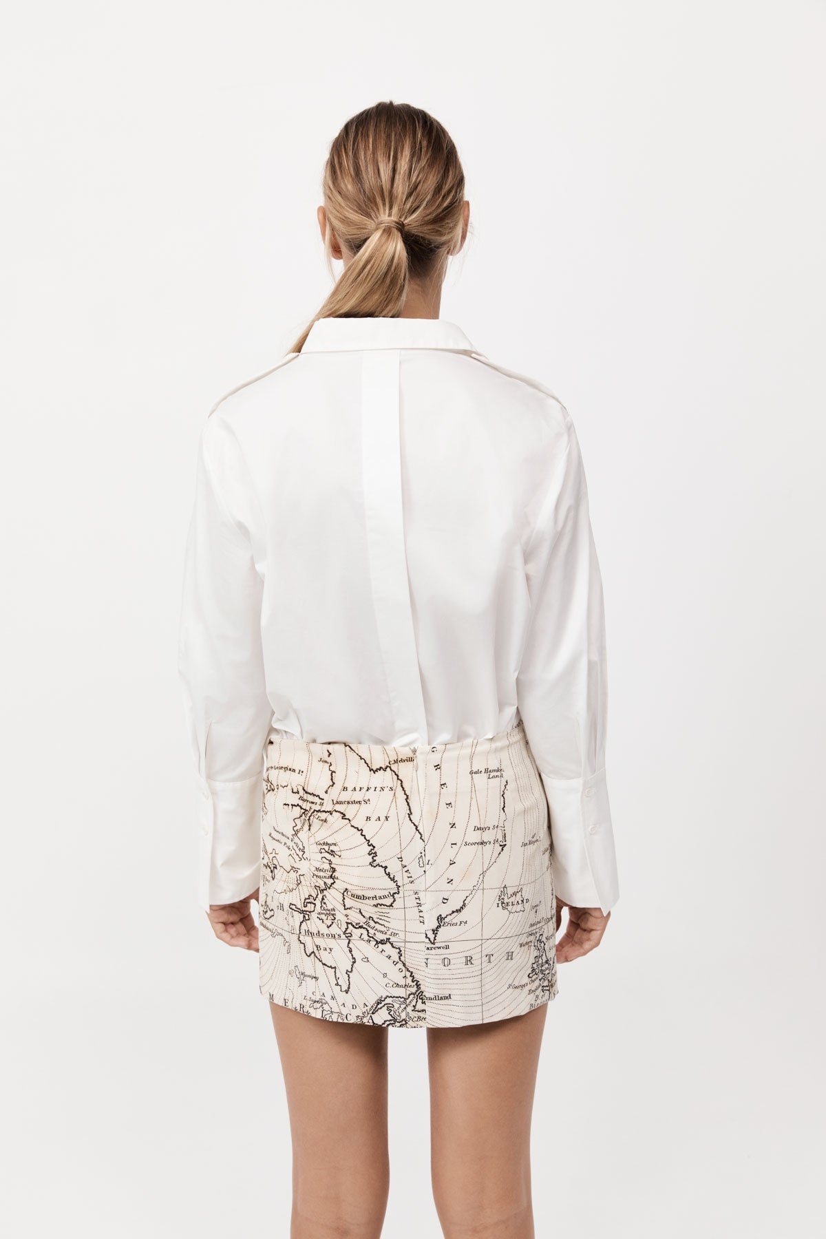 Silk Mini Skirt - Atlas - 6
