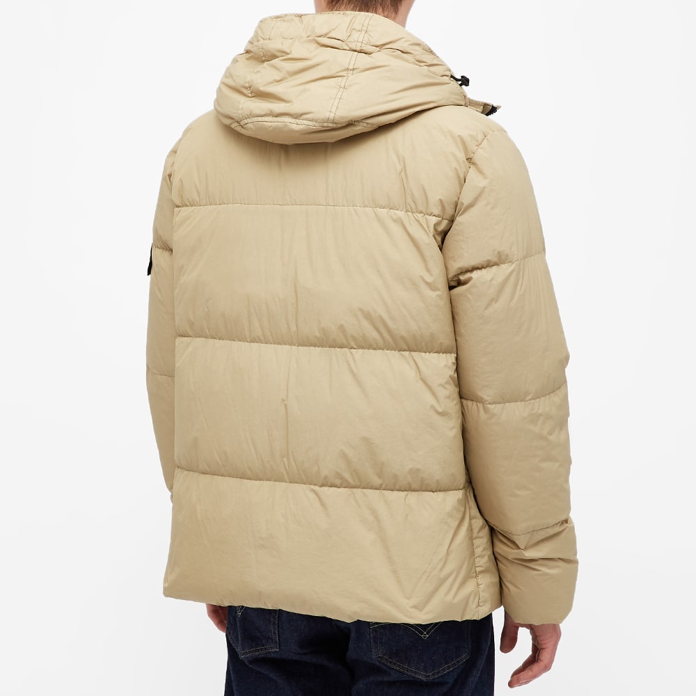 Stone Island Garment Dyed Crinkle Reps Hooded Down Jacket - 6