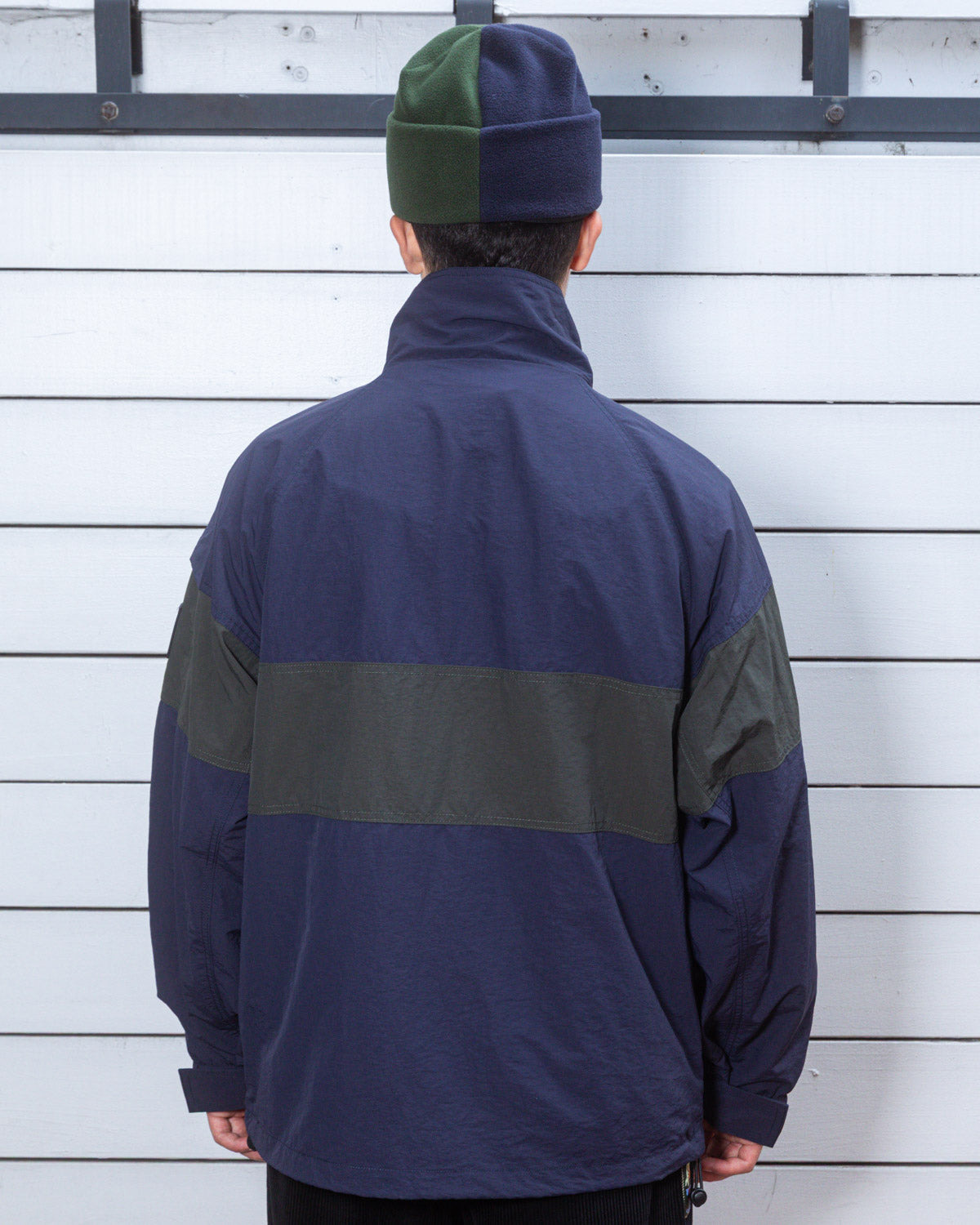 Paneled Snow Jacket - Navy - 3