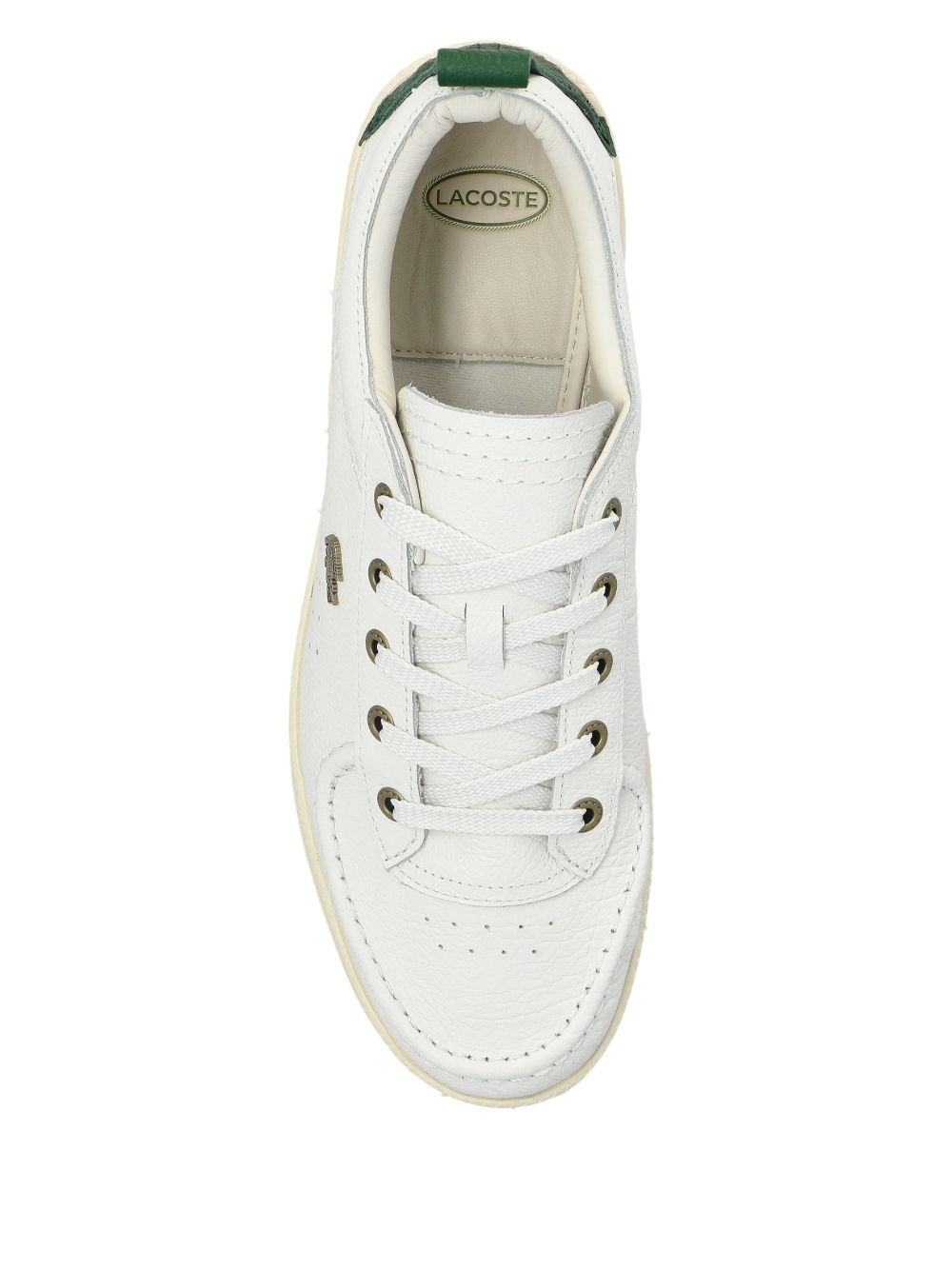 logo-embroidered sneakers - 4