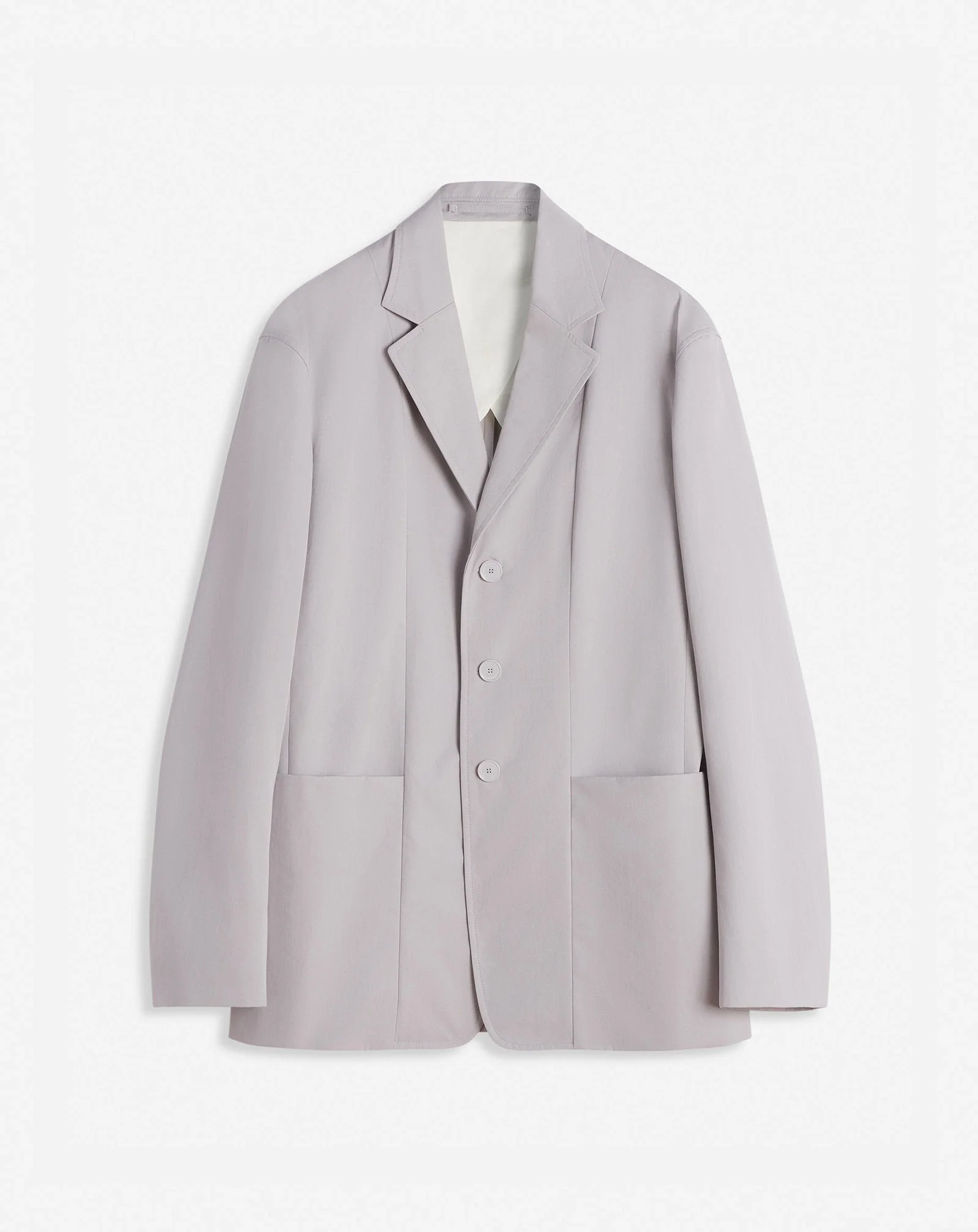 STRAIGHT FIT COTTON JACKET - 1