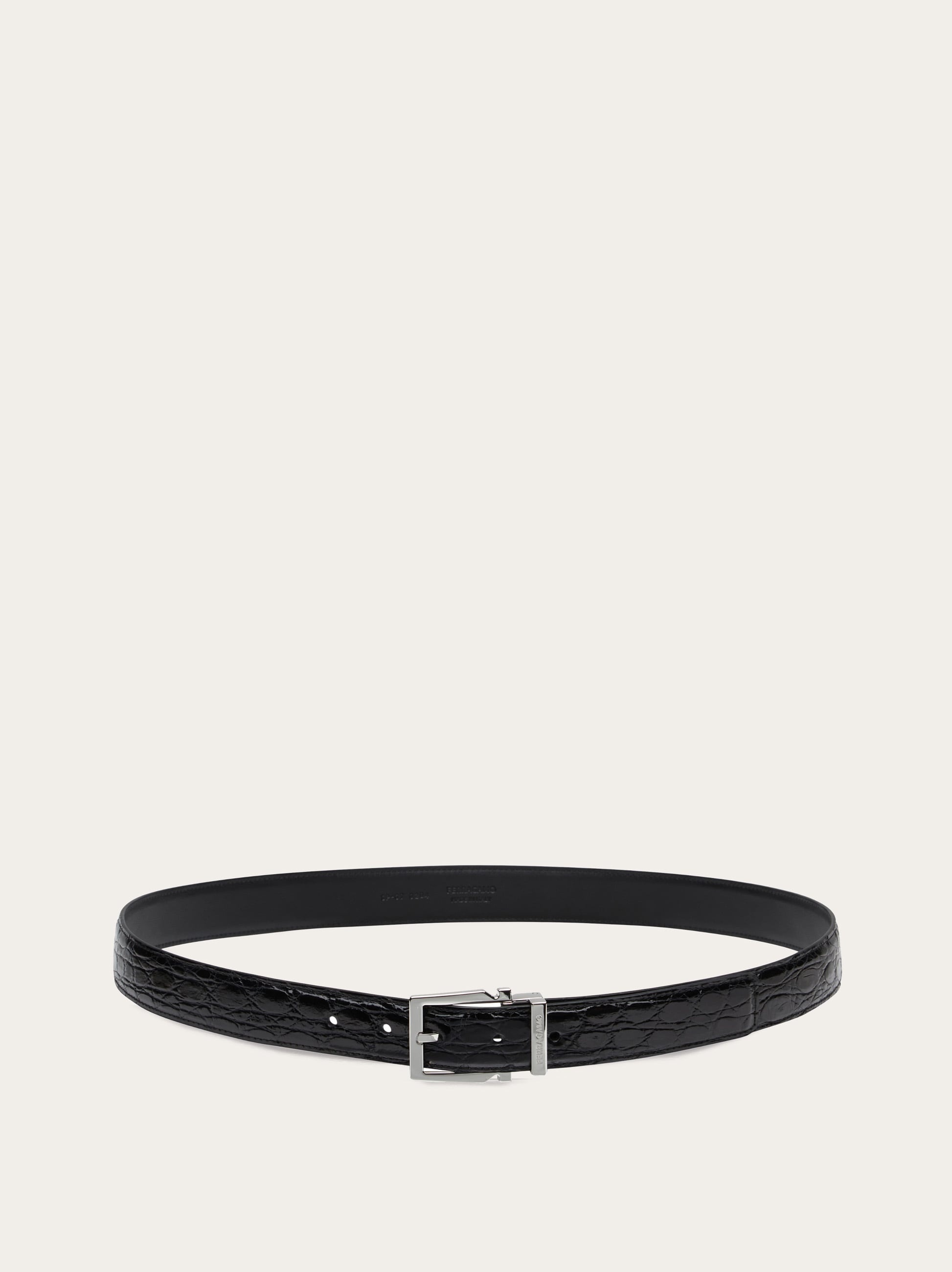 Adjustable Gancini belt - 3