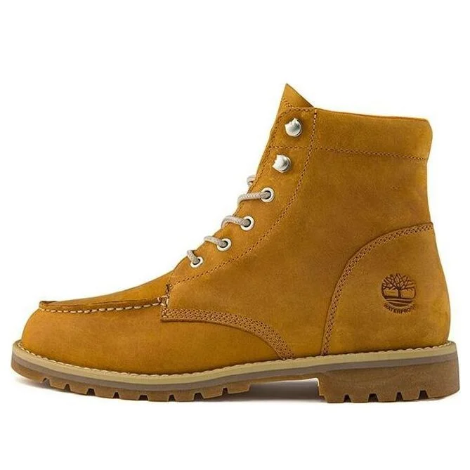 Timberland Redwood Falls Waterproof Moc-Toe Wide-Fit Boot 'Wheat Full-Grain' A2EE3 - 1
