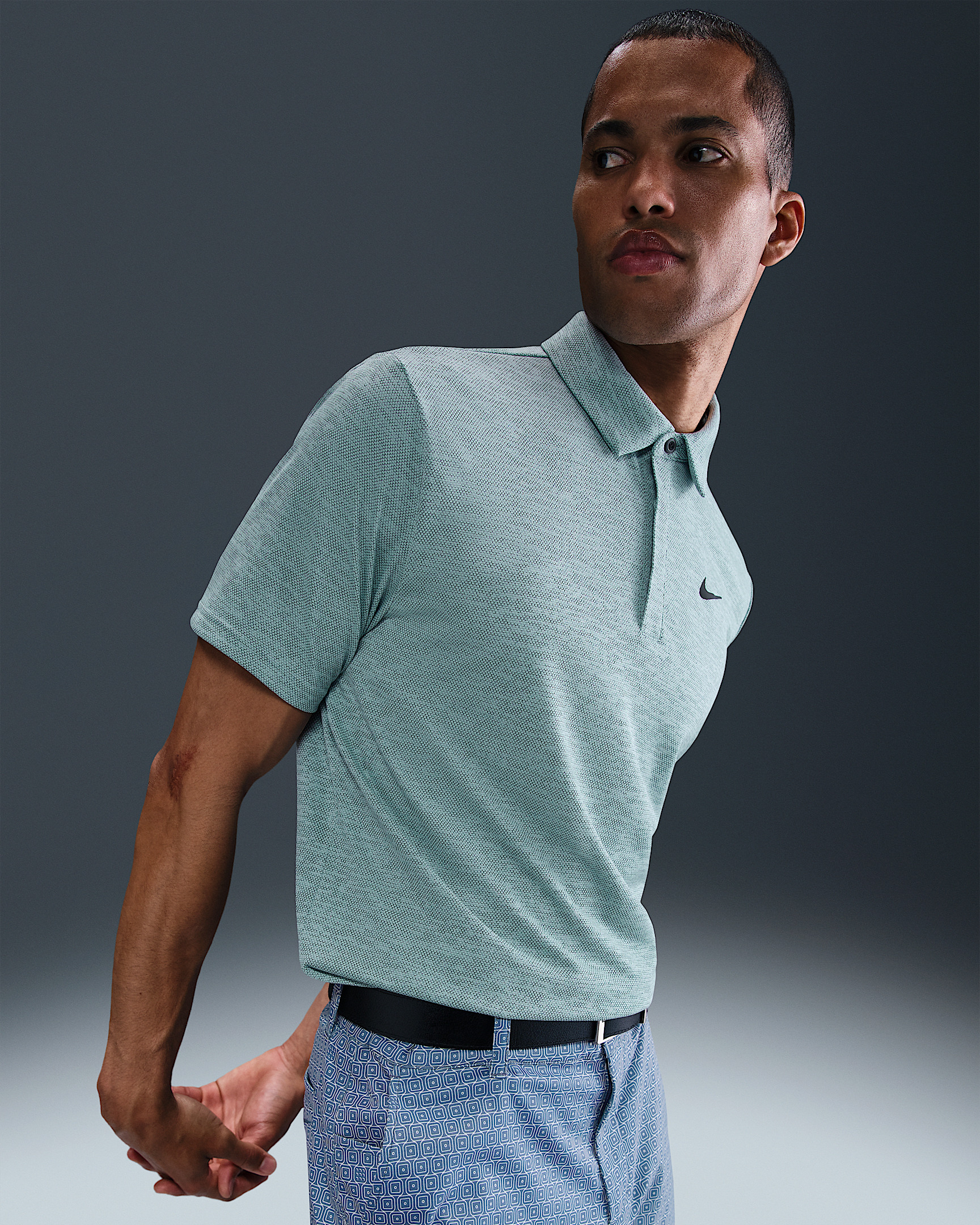 Nike Tour Men's Dri-FIT Jacquard Golf Polo - 3