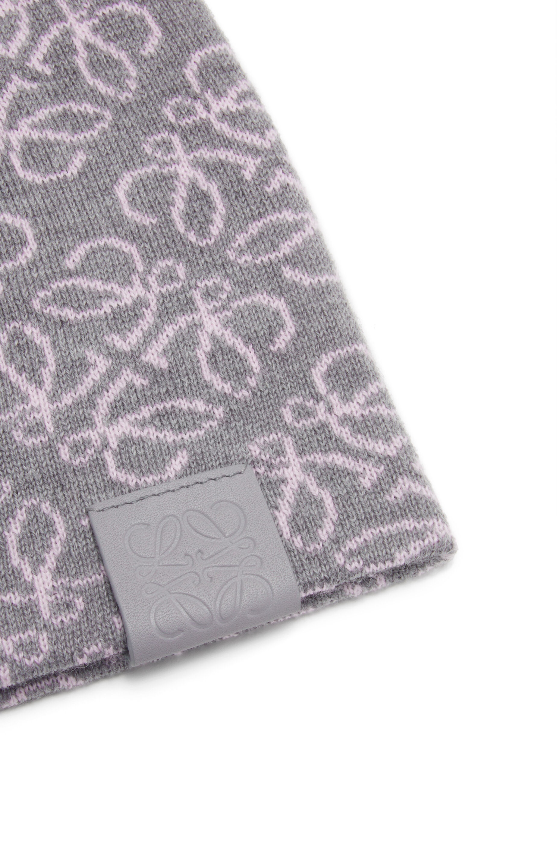 All-over Anagram beanie in wool - 4