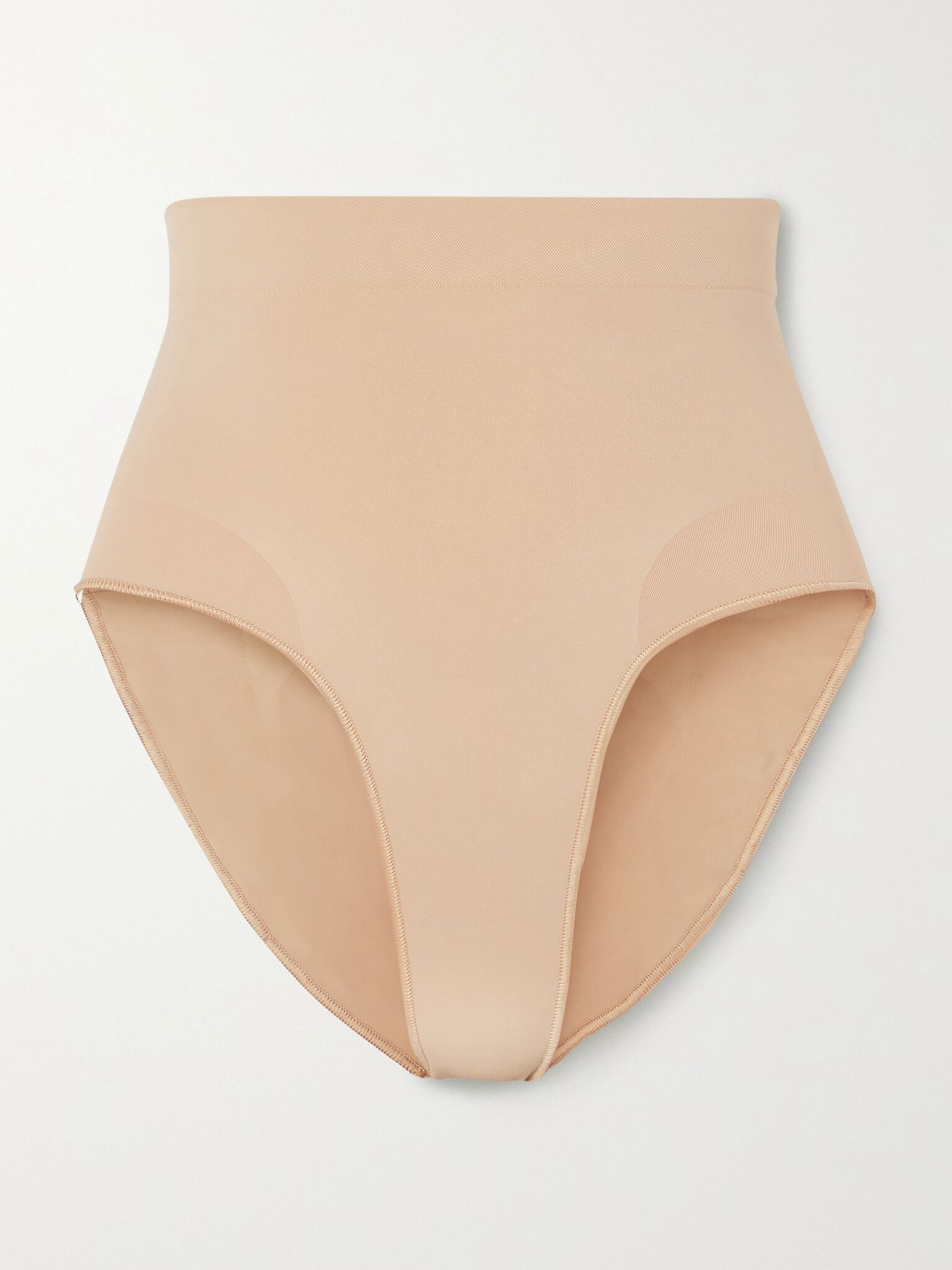 Seamless Sculpt Mid Waist Brief - Clay Beige - 1