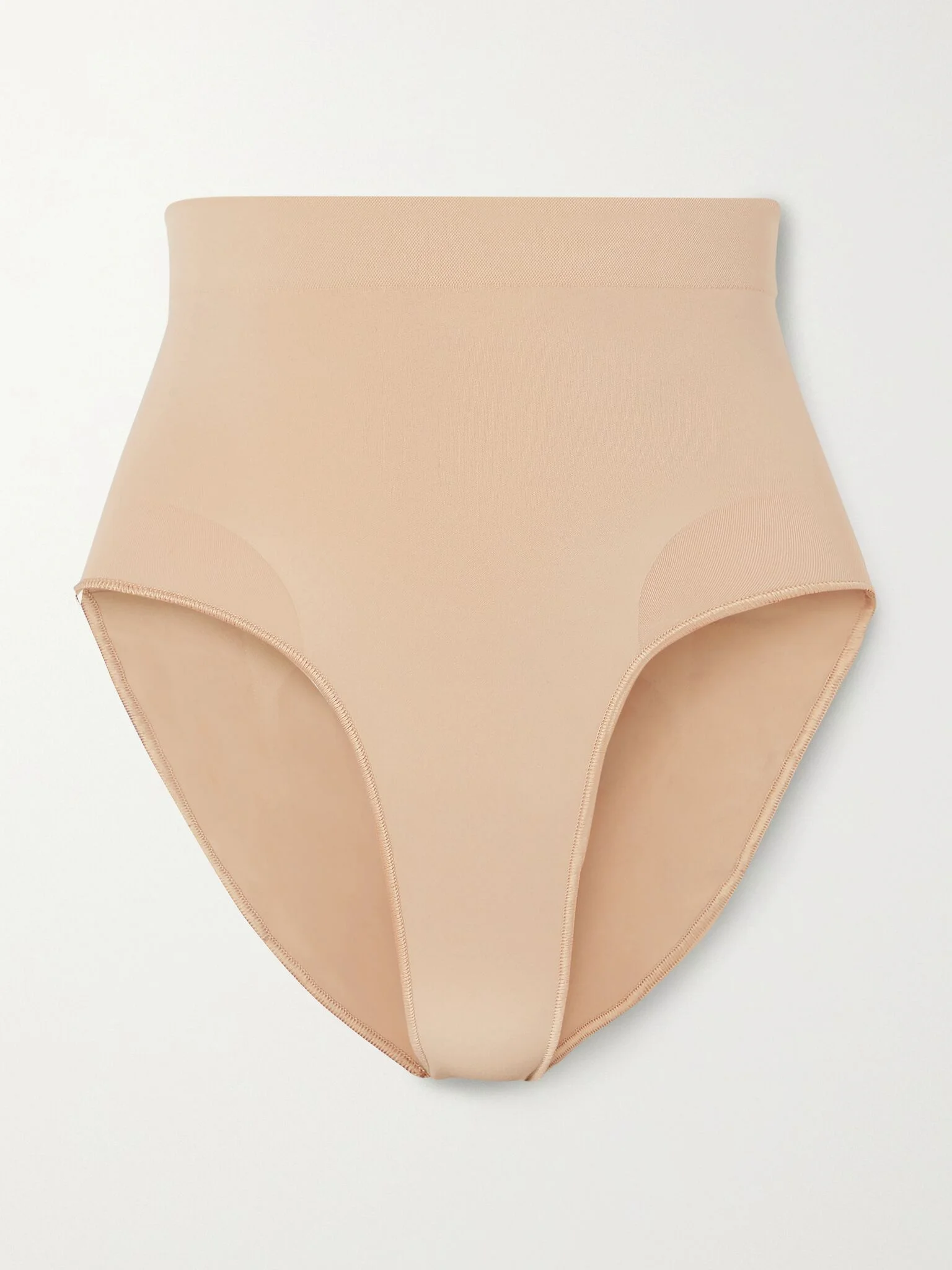 Seamless Sculpt Mid Waist Brief - Clay Beige - 1