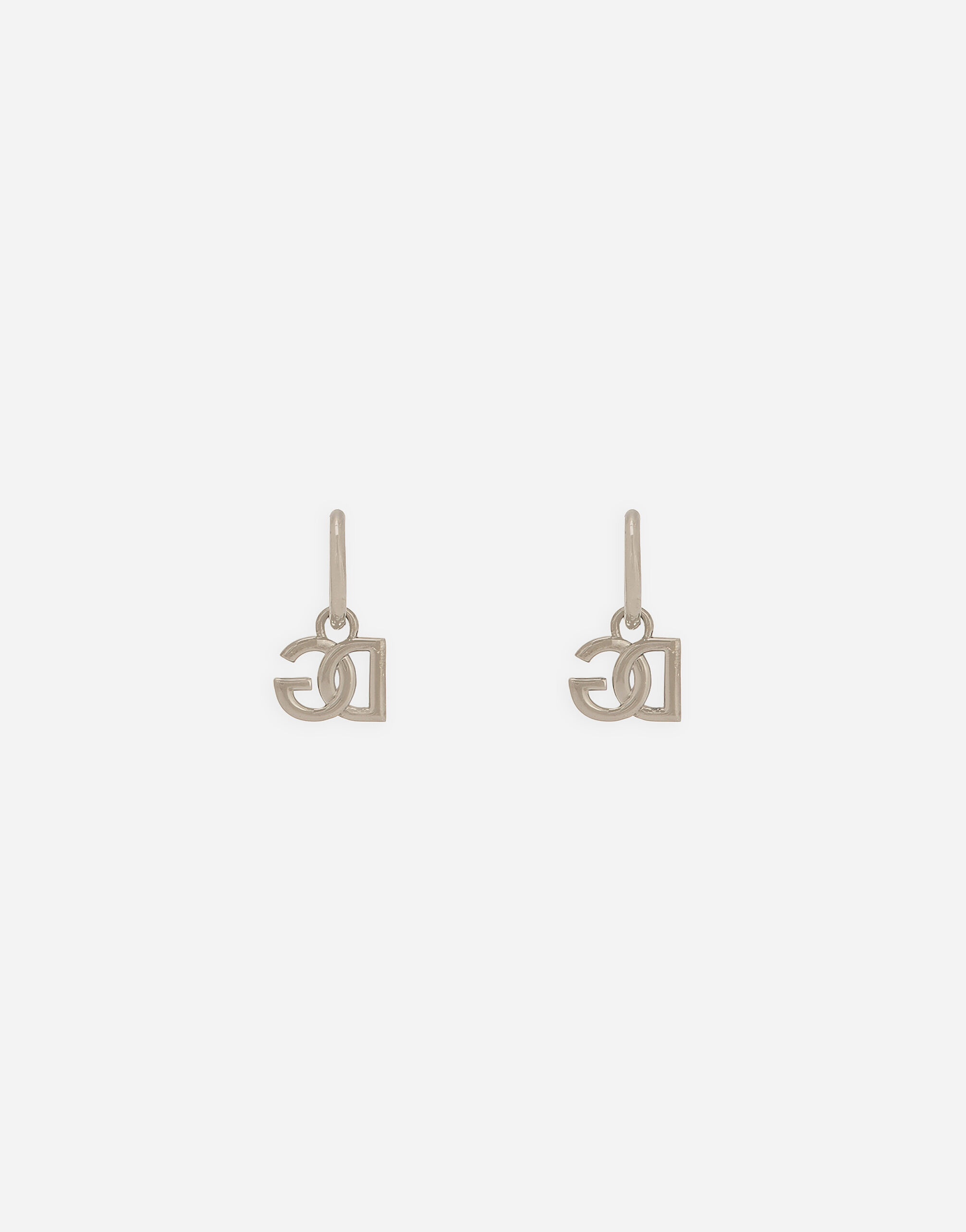 Butterfly-back earrings with DG logo - 3