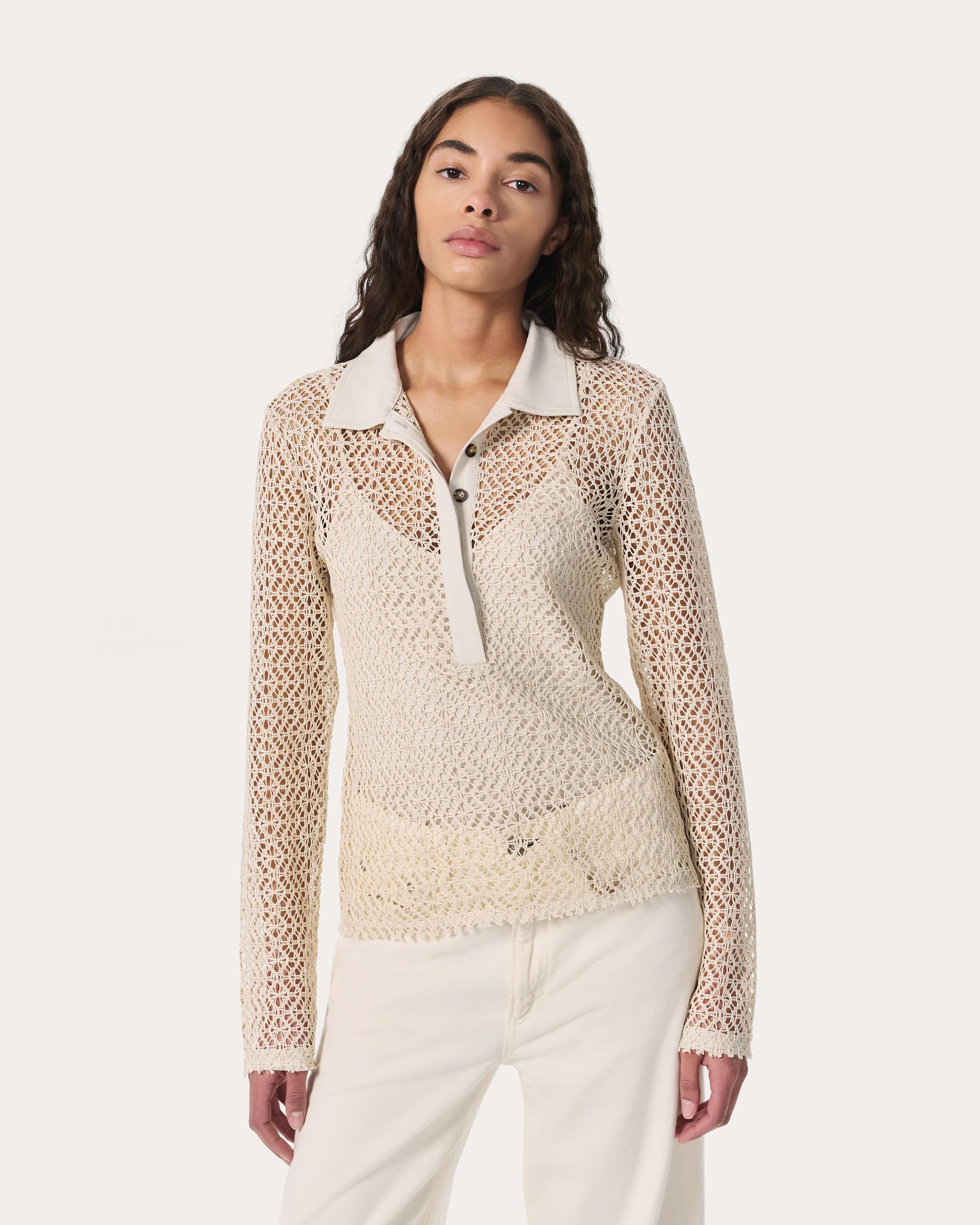 Liv Mesh Polo Shirt - 2