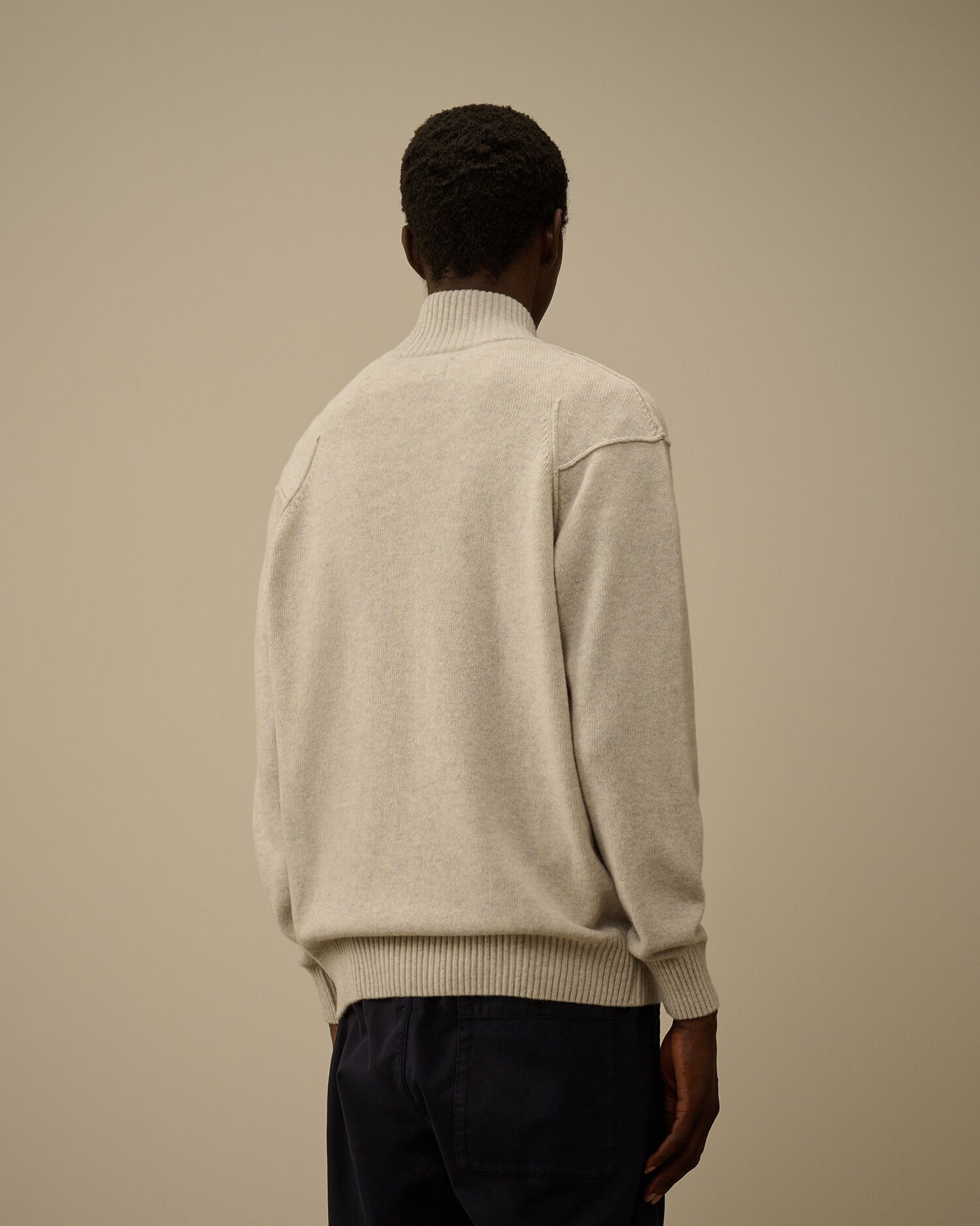 Lambswool GRS Full Zip Sweater - 4