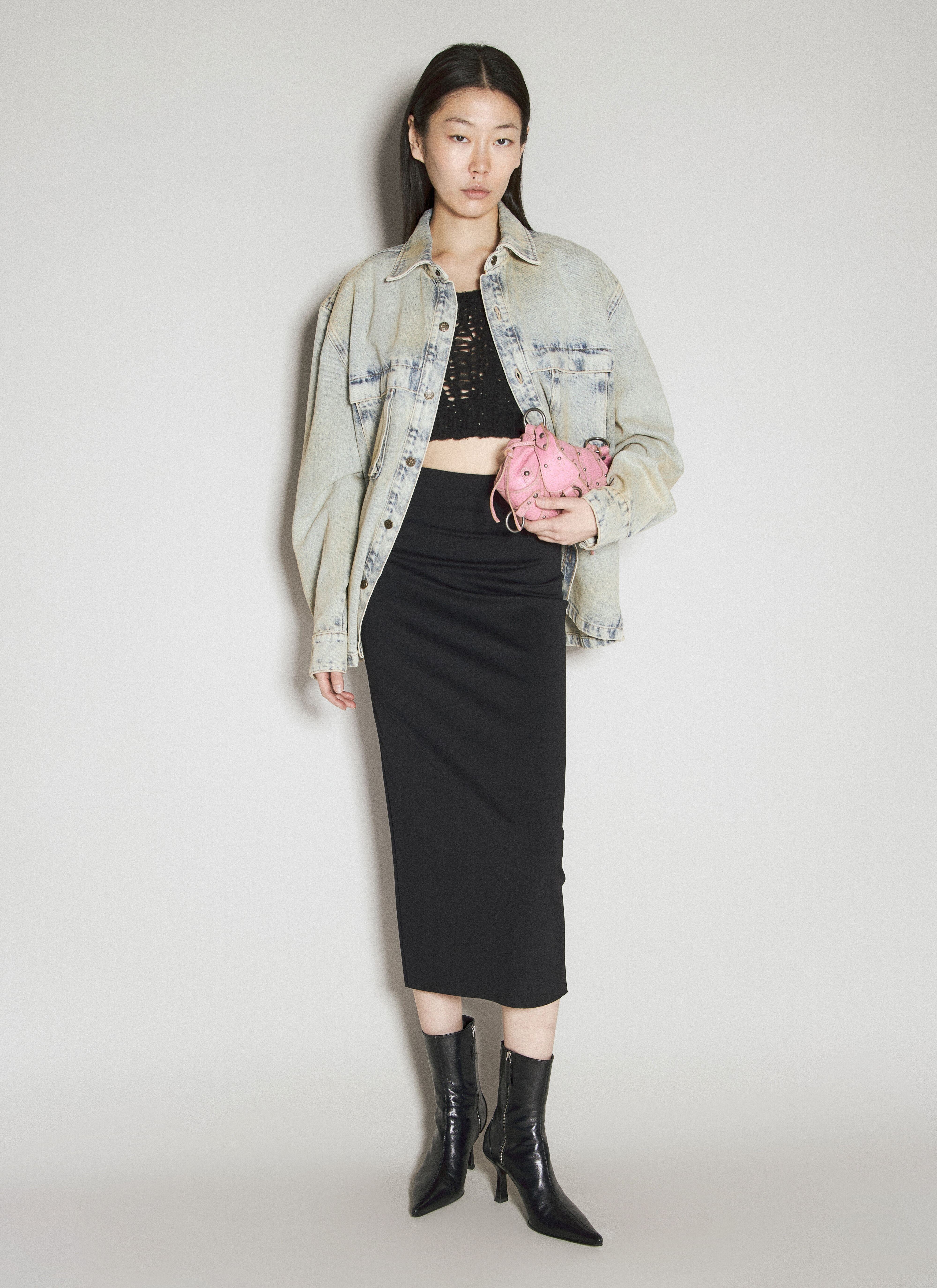 Denim Utility Shirt - 2