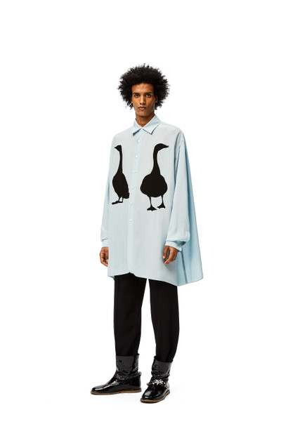 Loewe Goose oversize shirt in viscose outlook